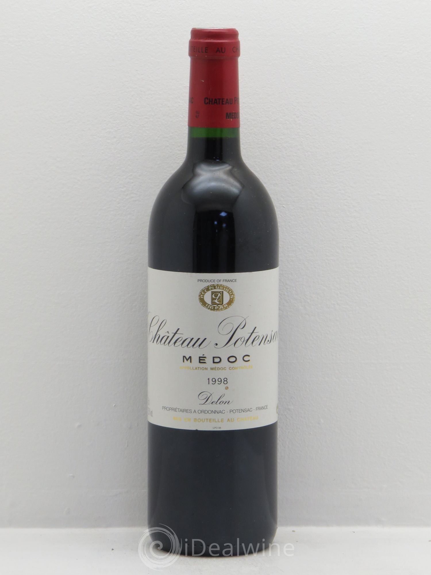 Château Potensac 1998 - Lot de 1 bouteille - 0