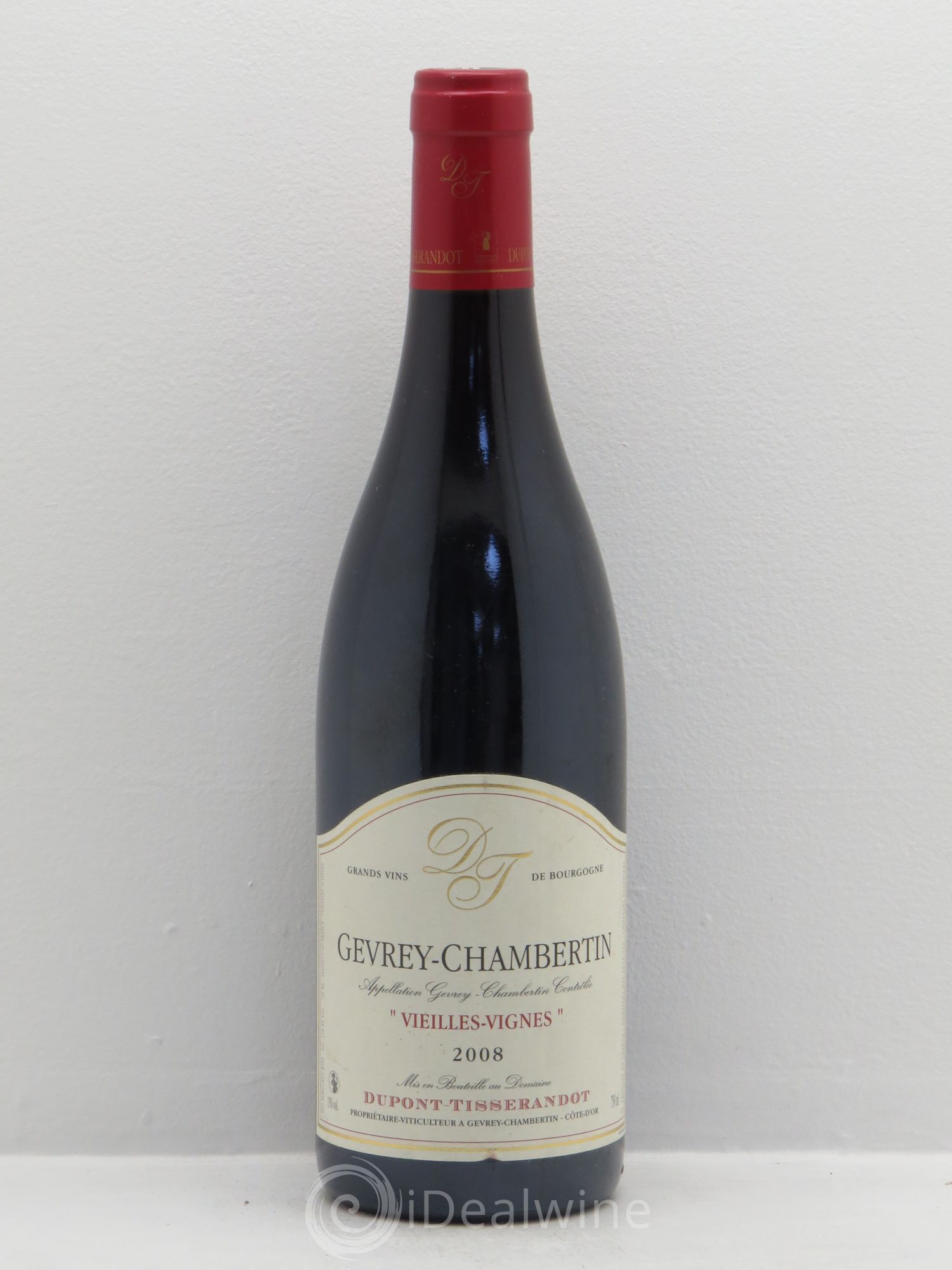 Gevrey-Chambertin Dupont-Tisserandot (Domaine) Vieilles Vignes 2008 - Lot de 1 bouteille - 0