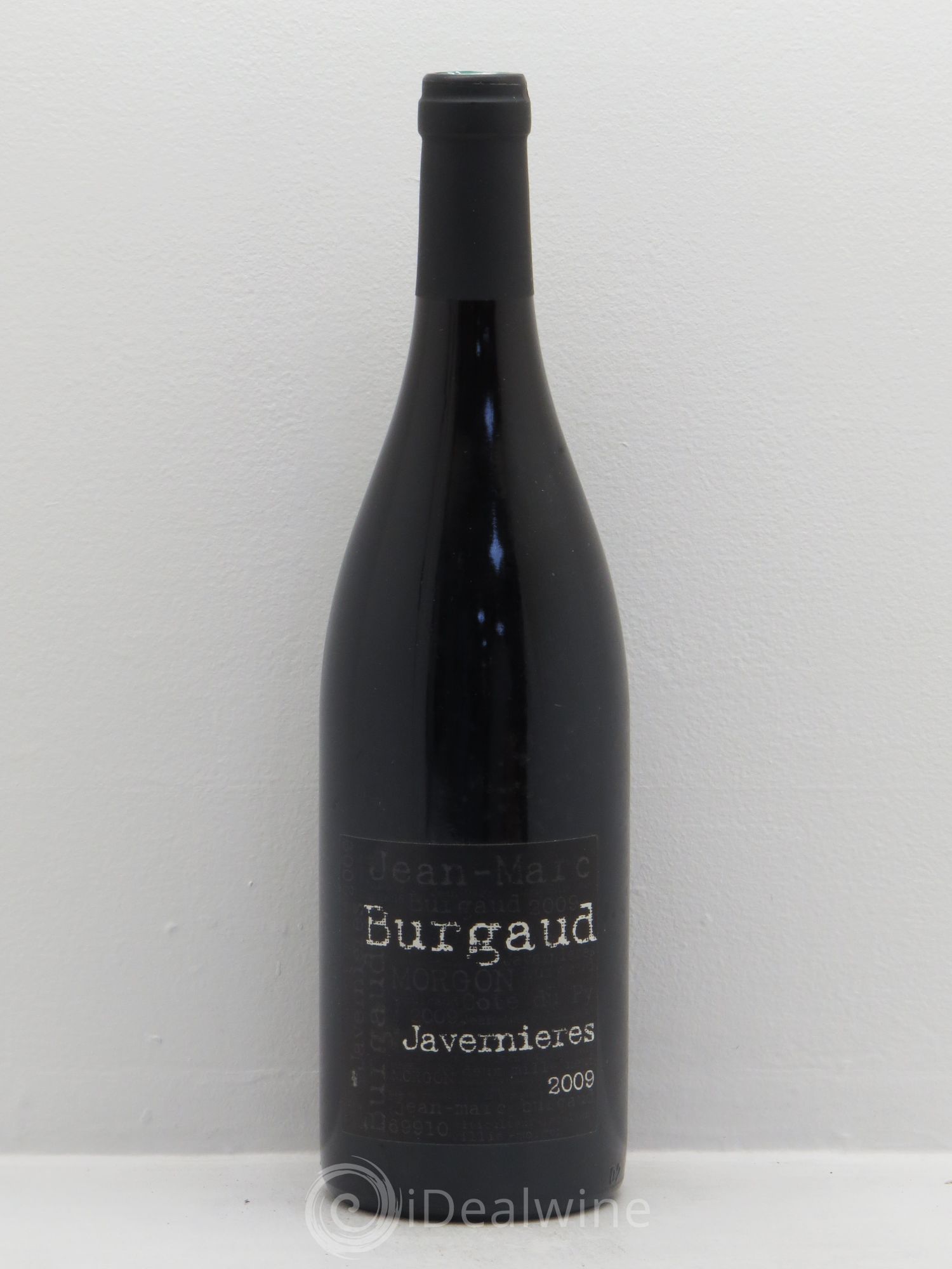 Morgon Javernières Jean-Marc Burgaud (Domaine) 2009 - Lot de 1 bouteille - 0