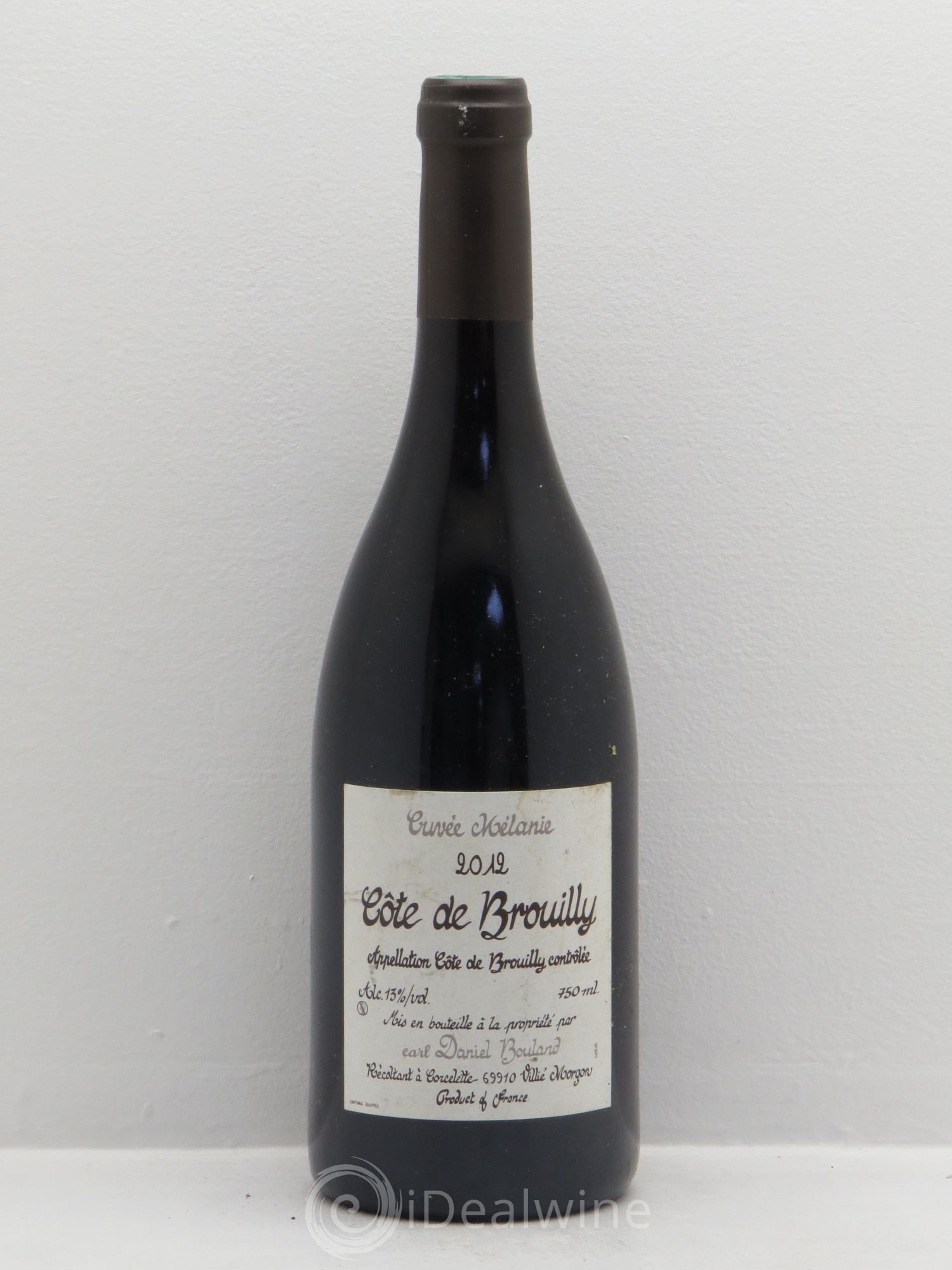 Côte de Brouilly Cuvée Mélanie Daniel Bouland 2012 - Posten von 1 Flasche - 0