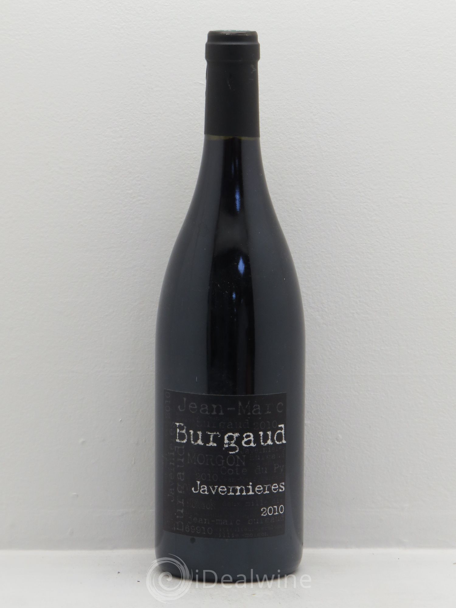 Morgon Javernières Jean-Marc Burgaud (Domaine) 2010 - Lot de 1 bouteille - 0