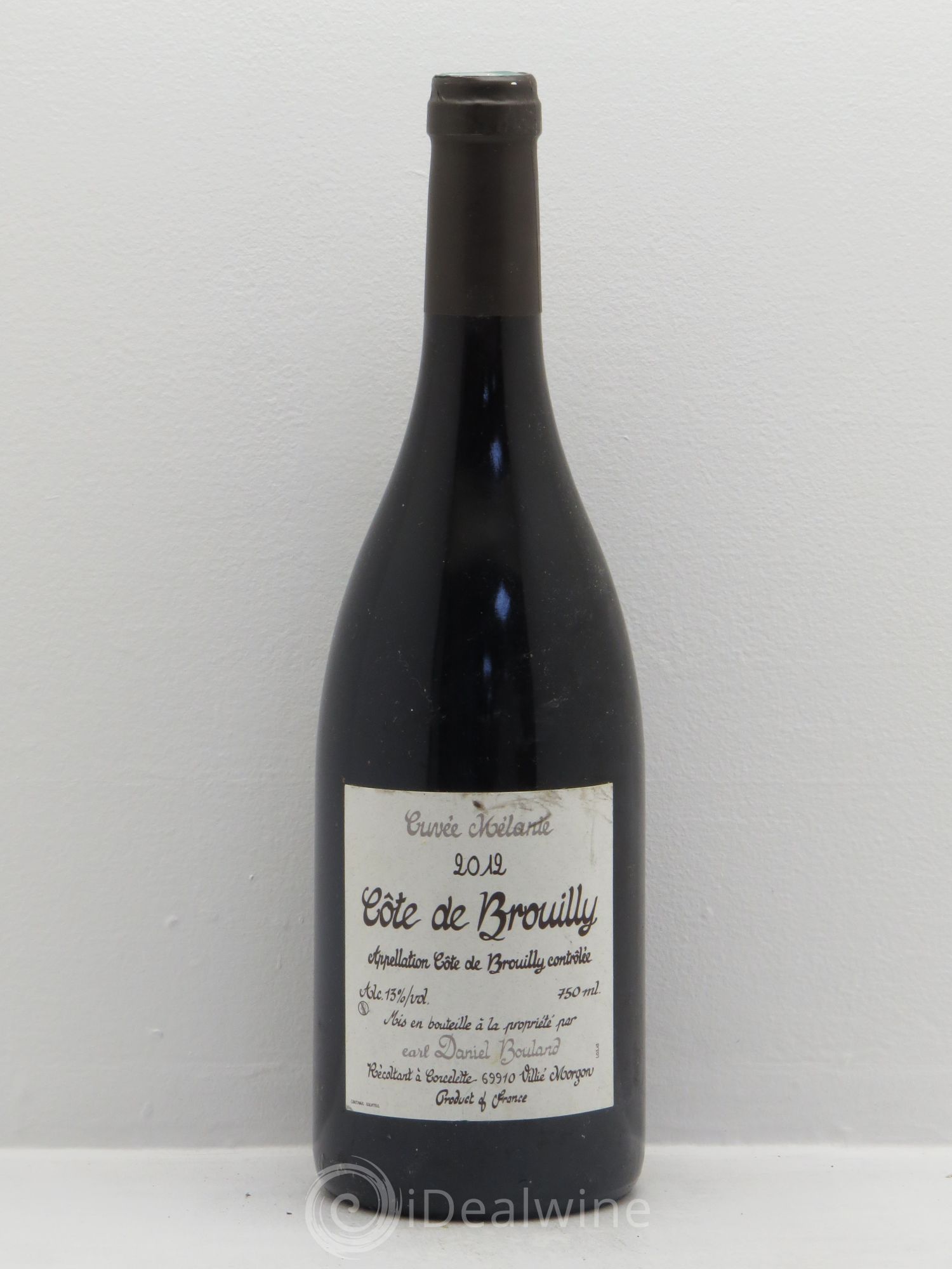Côte de Brouilly Cuvée Mélanie Daniel Bouland 2012 - Posten von 1 Flasche - 0