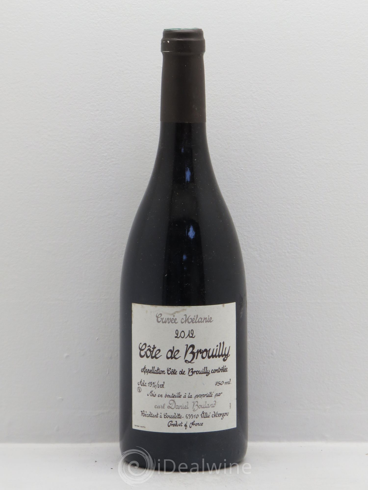 Côte de Brouilly Cuvée Mélanie Daniel Bouland 2012 - Posten von 1 Flasche - 0