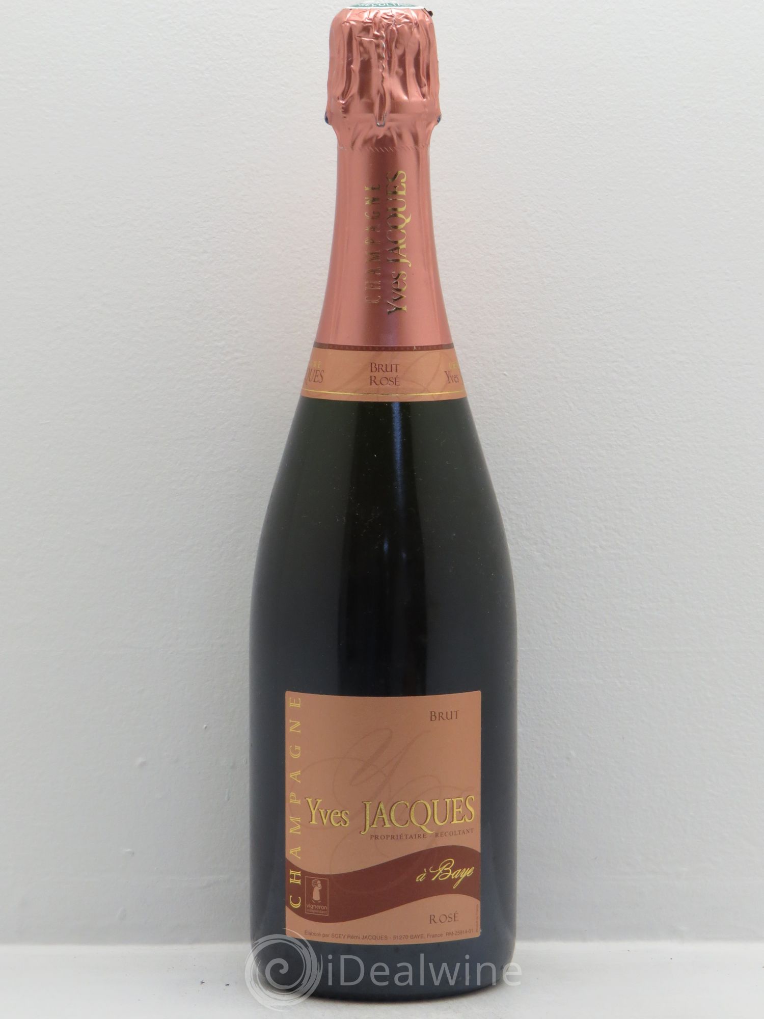 Champagne - Yves JAcques - Lot de 1 bouteille - 0