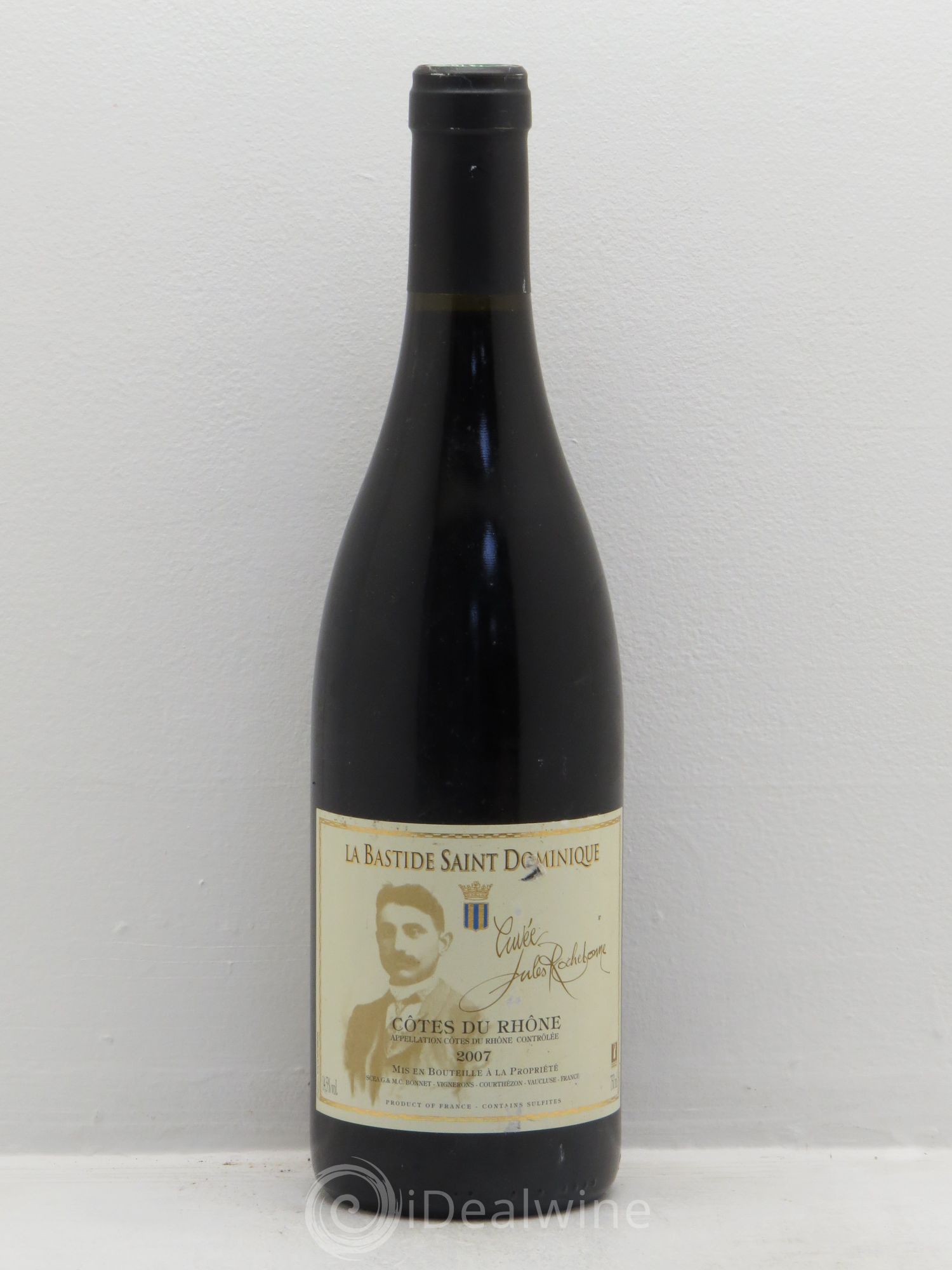 Côtes-du-Rhône La bastide sainte dominique Cuvée jules rochebonne 2007 - Posten von 1 Flasche - 0
