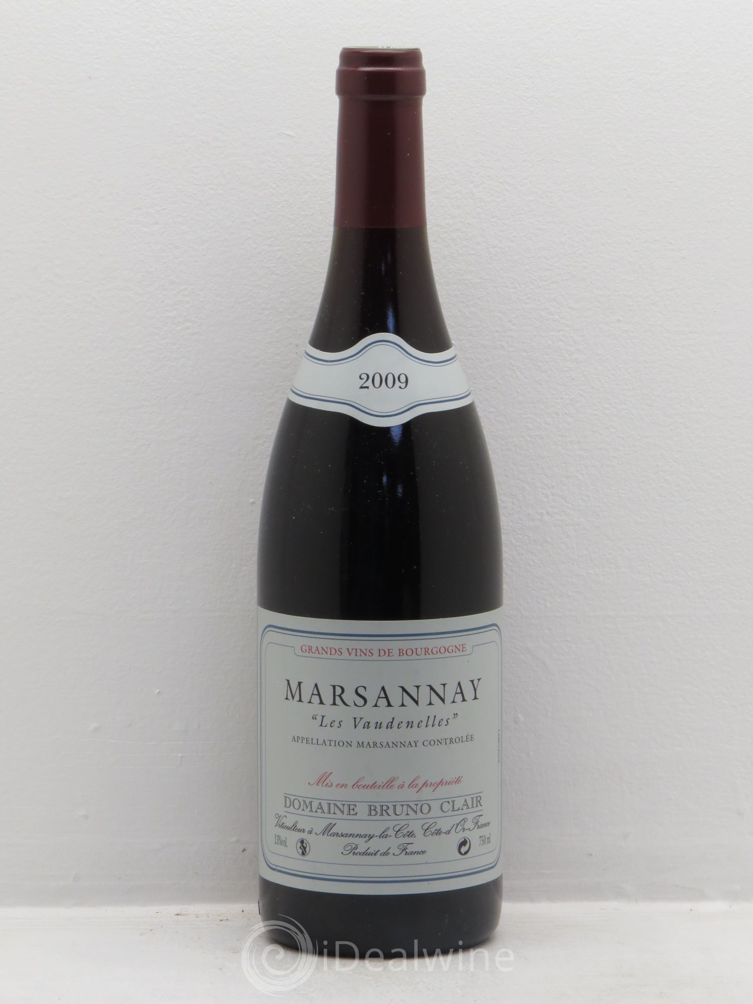Marsannay Les Vaudenelles Bruno Clair (Domaine) 2009 - Lot de 1 bouteille - 0