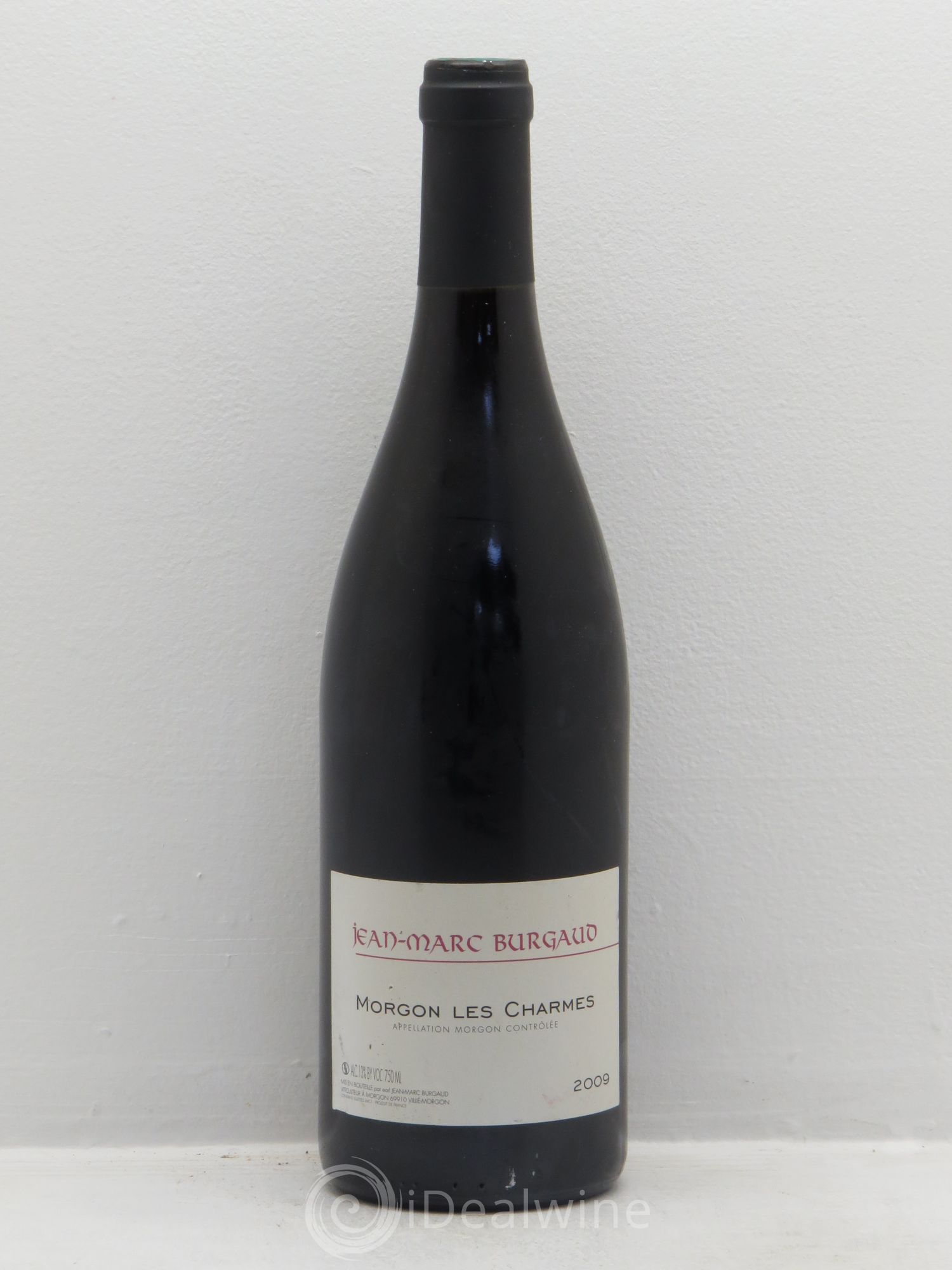 Morgon Les Charmes Jean-Marc Burgaud (Domaine) 2009 - Lot de 1 bouteille - 0