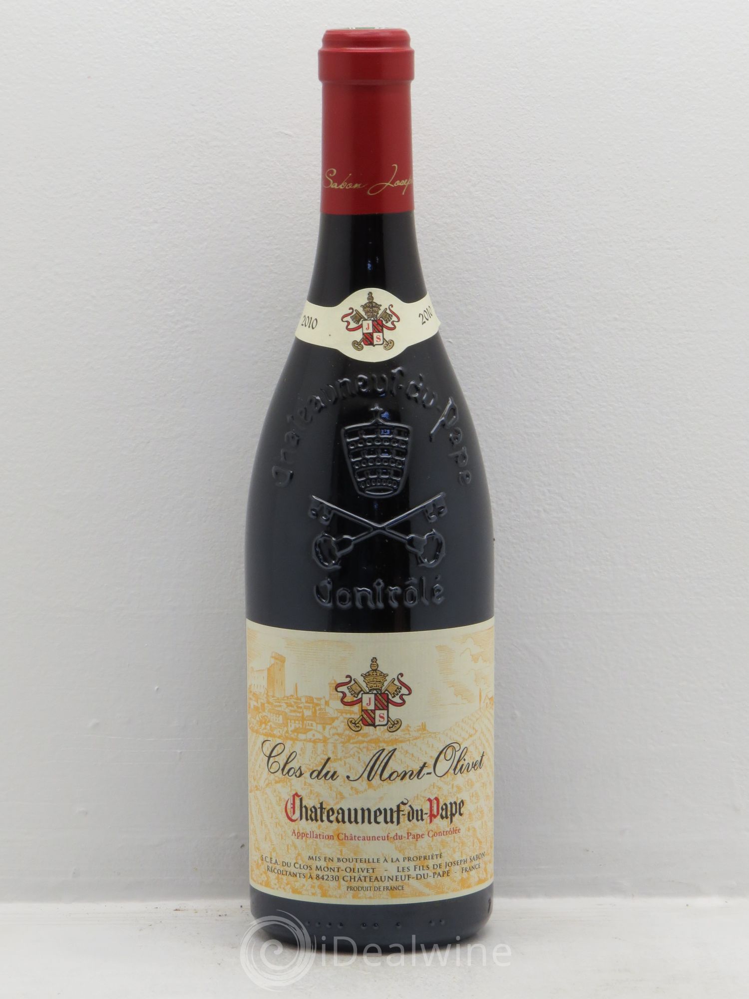 Châteauneuf-du-Pape Clos du Mont-Olivet 2010 - Lot de 1 bouteille - 0