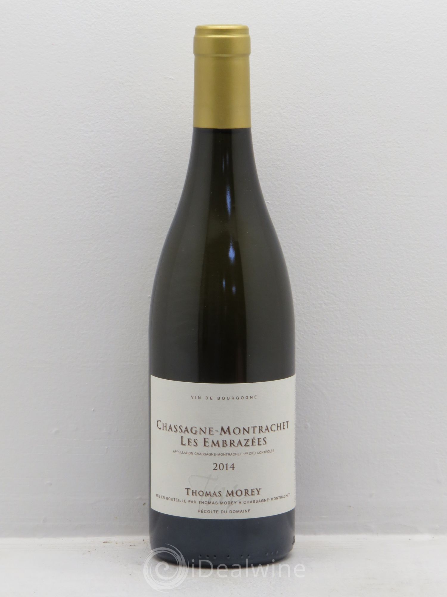 Chassagne-Montrachet 1er Cru Thomas Morey 2014 - Posten von 1 Flasche - 0