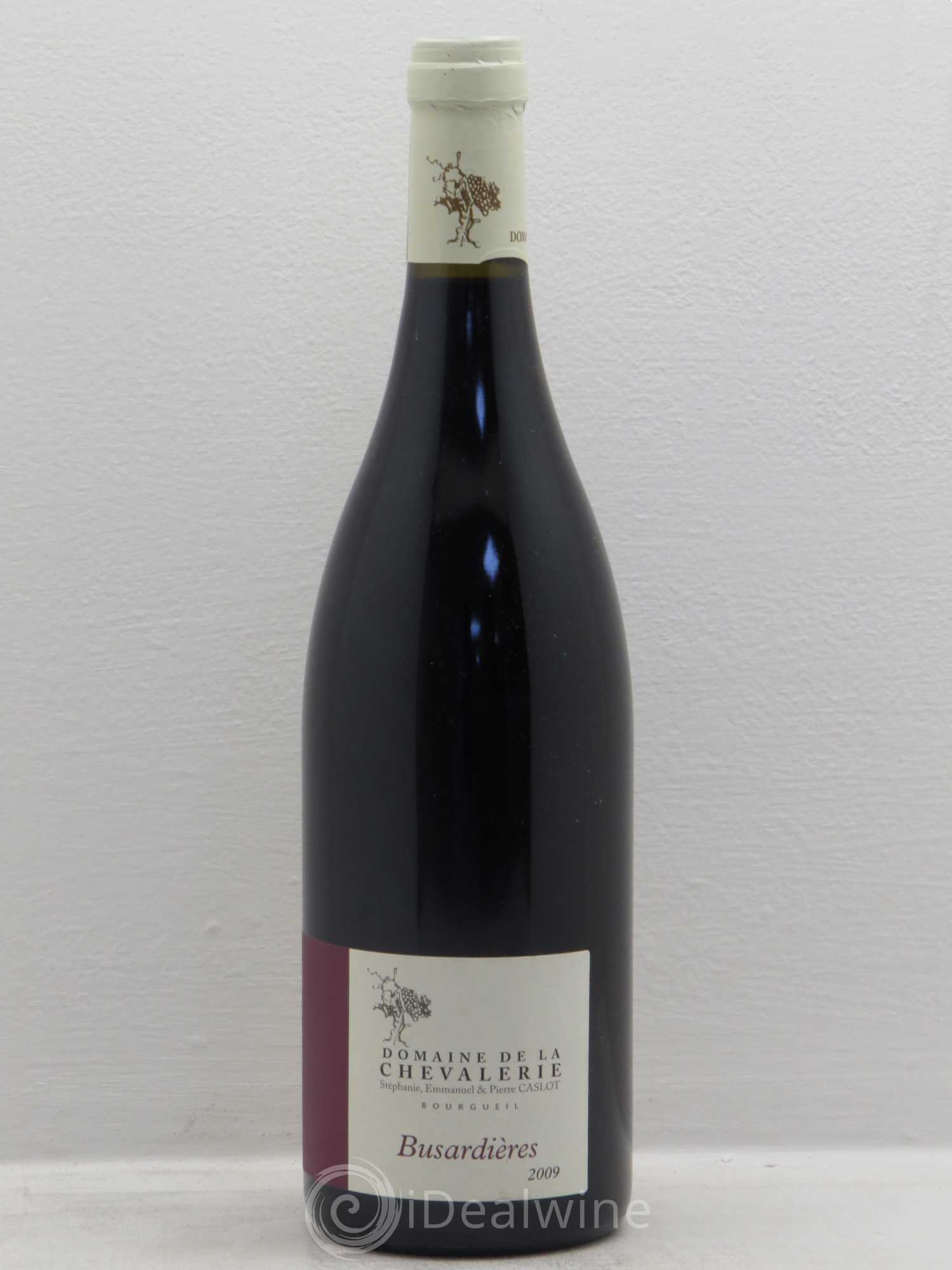 Bourgueil Busardières Domaine de la Chevalerie 2009 - Lot de 1 bouteille - 0
