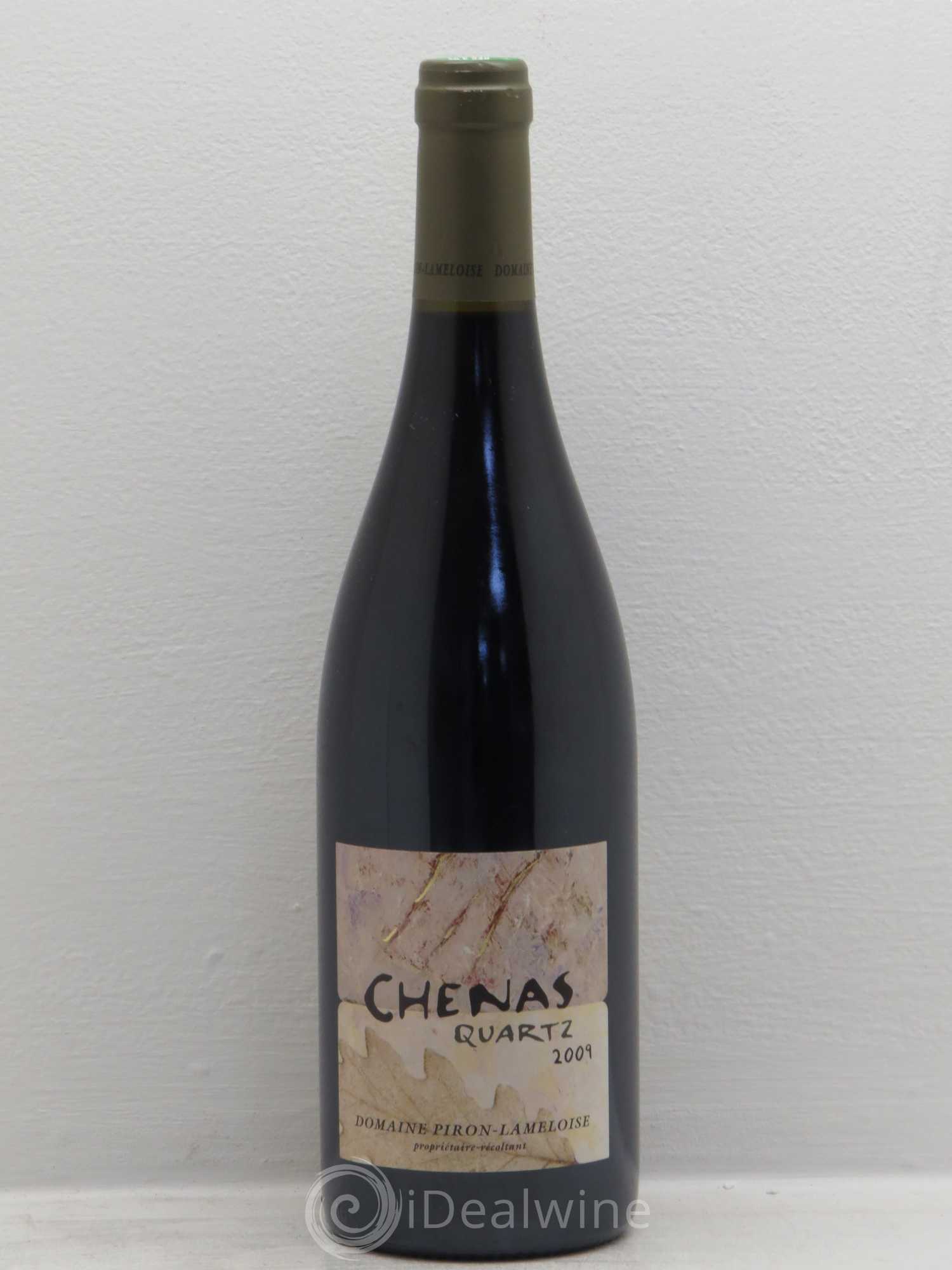 Chénas cuvée quartz domaine piron lameloise 2009 - Posten von 1 Flasche - 0