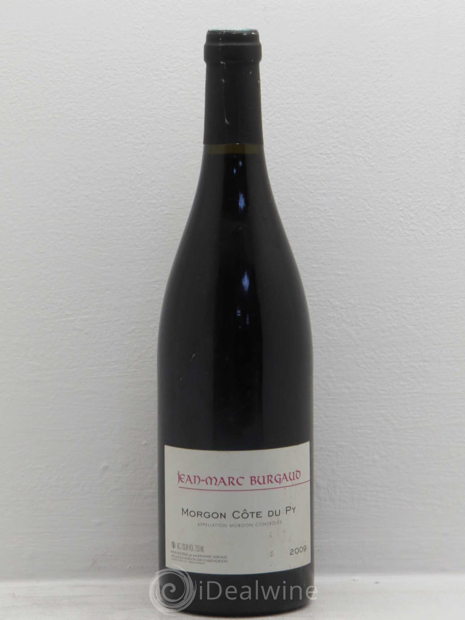 Morgon Côte du Py Jean-Marc Burgaud (Domaine) 2009 - Lot de 1 bouteille - 0