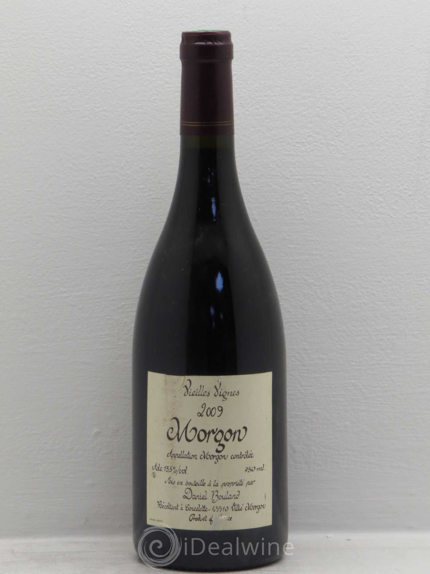 Morgon Vieilles Vignes Daniel Bouland (Domaine) 2009 - Lot de 1 bouteille - 0