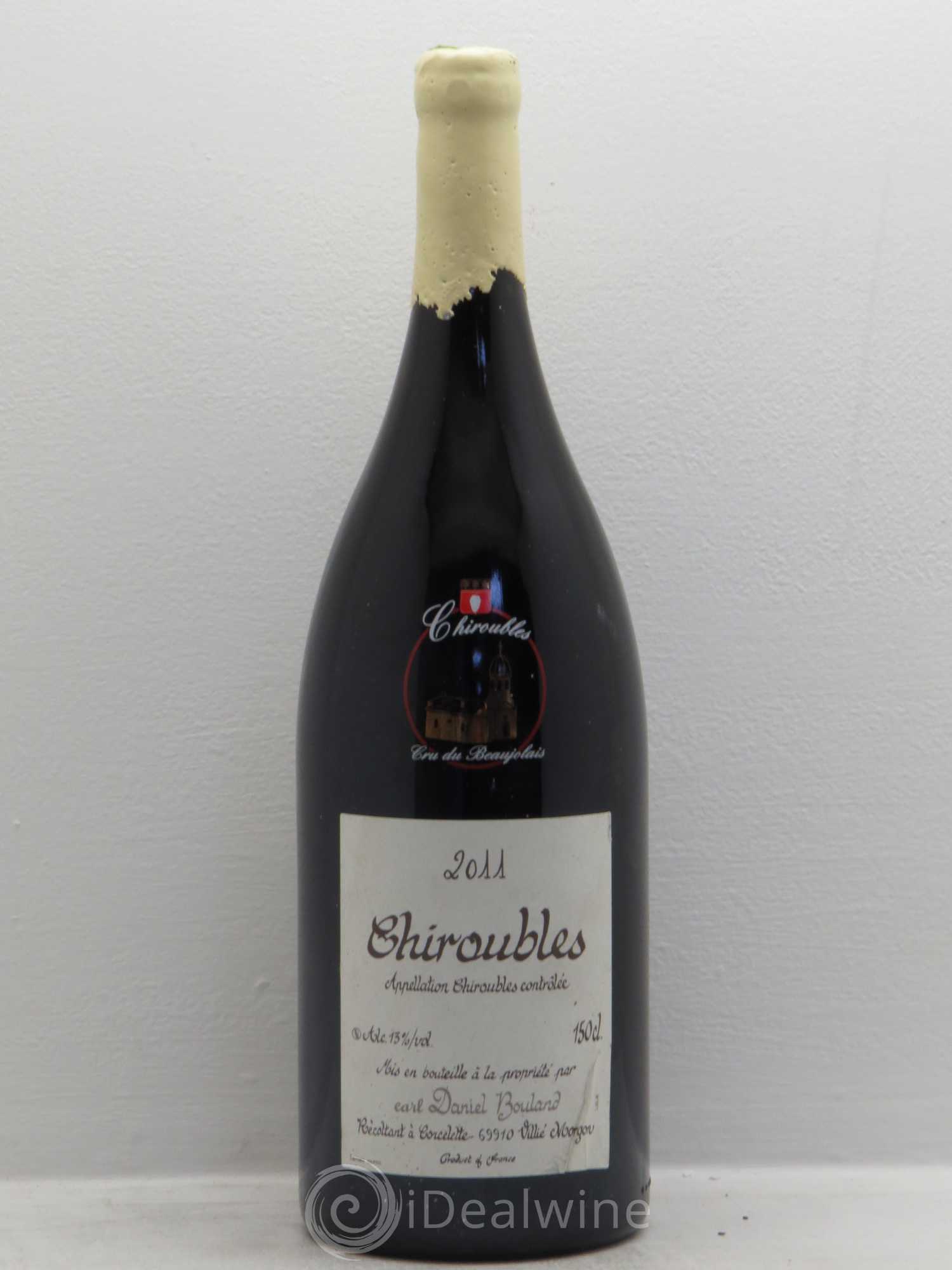 Chiroubles Daniel Bouland (Domaine) 2011 - Lot de 1 magnum - 0