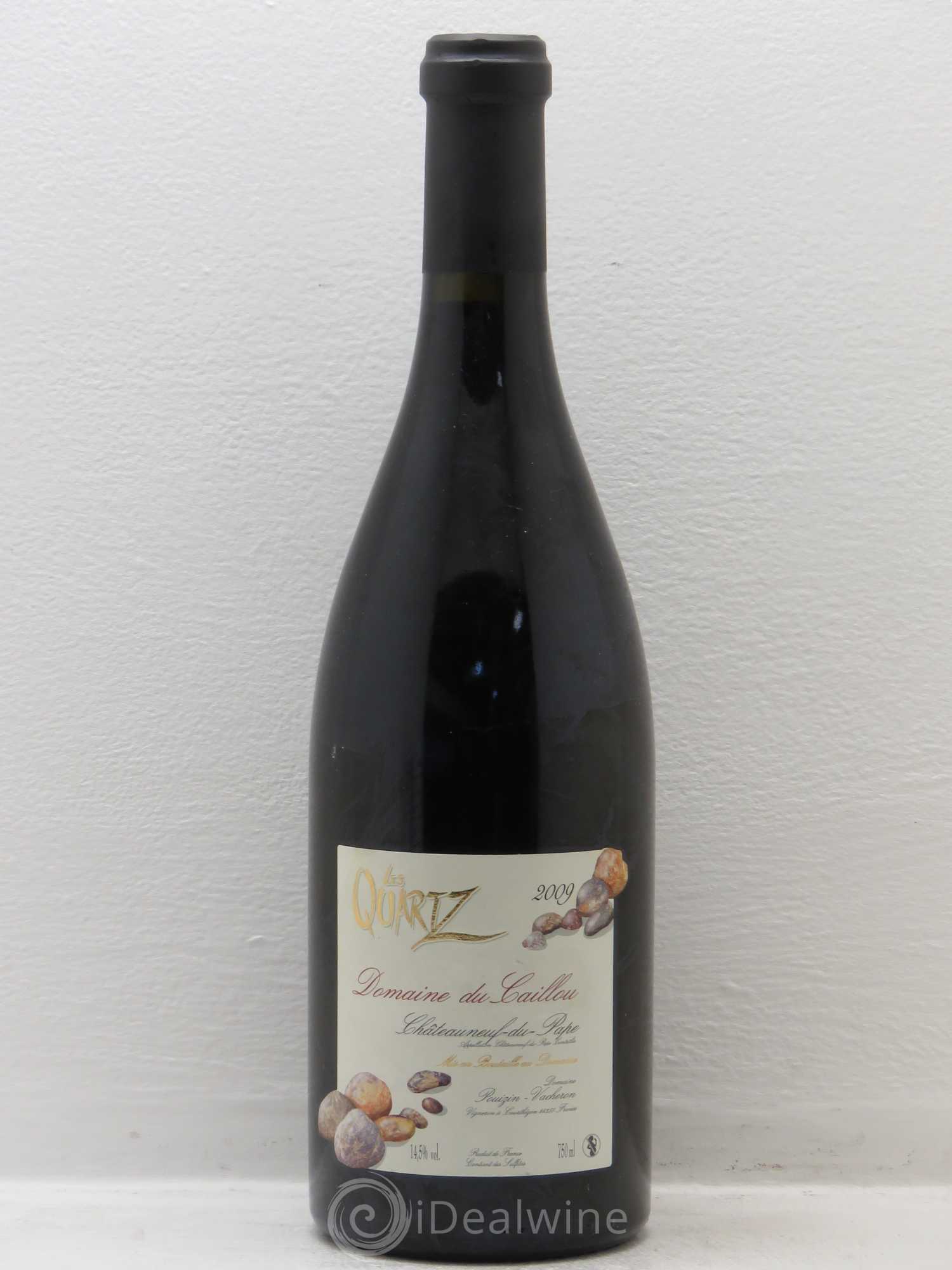 Châteauneuf-du-Pape Les Quartz Clos du Caillou 2009 - Lot de 1 bouteille - 0