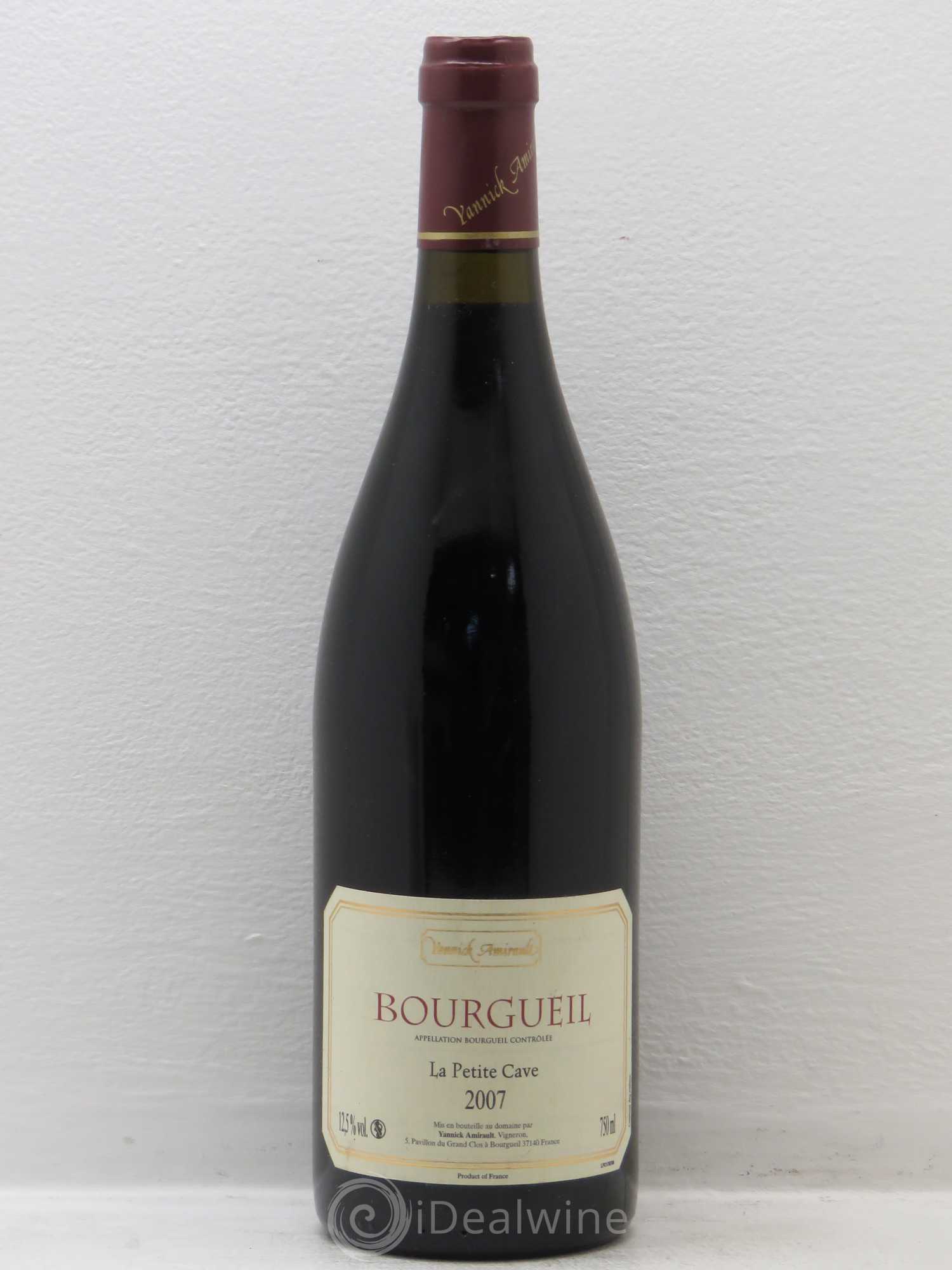 Bourgueil Petite cave Yannick Amirault (Domaine) 2007 - Lot de 1 bouteille - 0