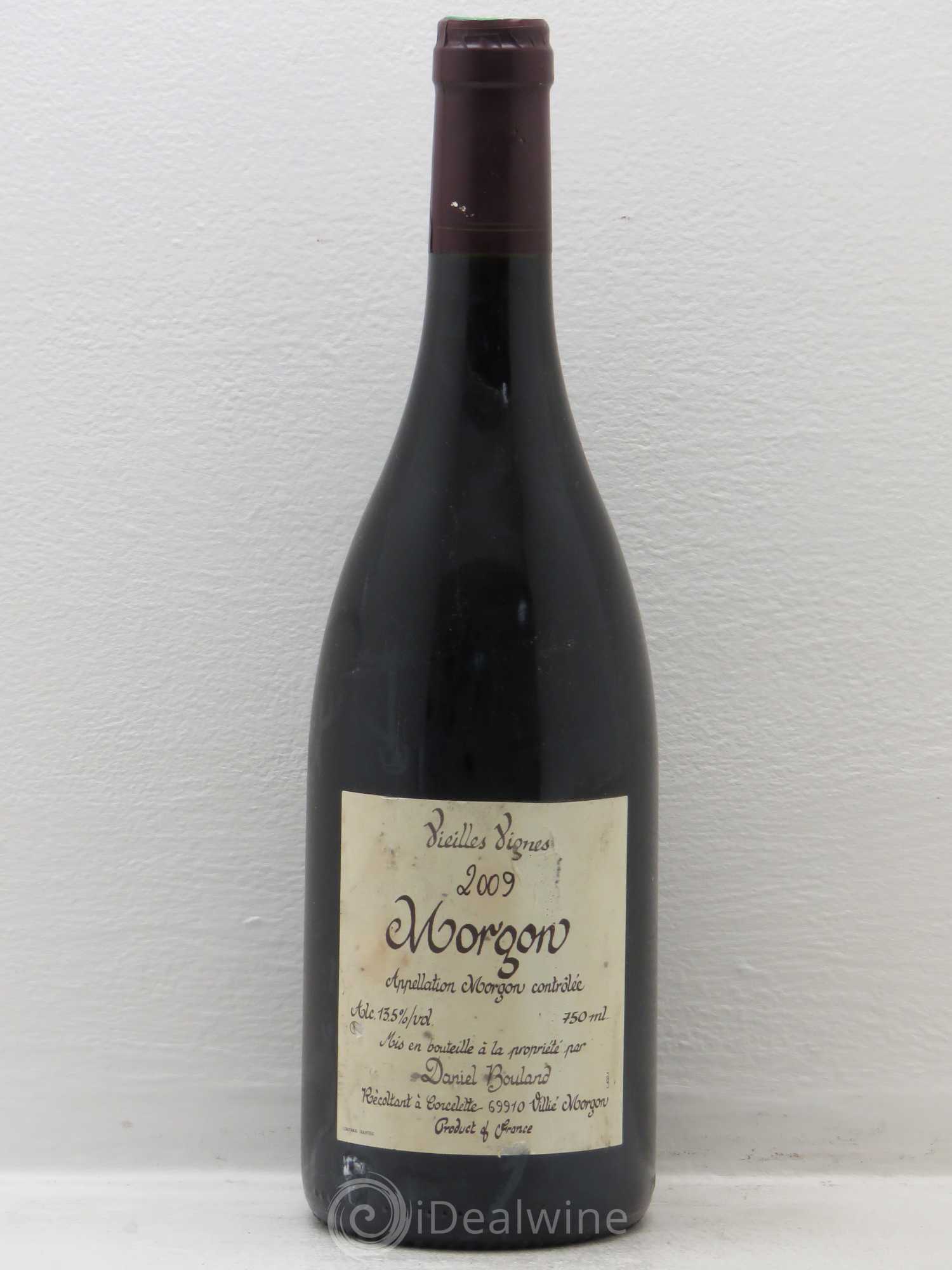 Morgon Vieilles Vignes Daniel Bouland (Domaine) 2009 - Lot de 1 bouteille - 0