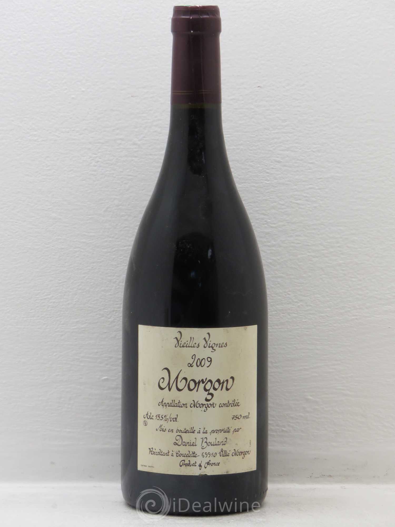 Morgon Vieilles Vignes Daniel Bouland (Domaine) 2009 - Lot de 1 bouteille - 0