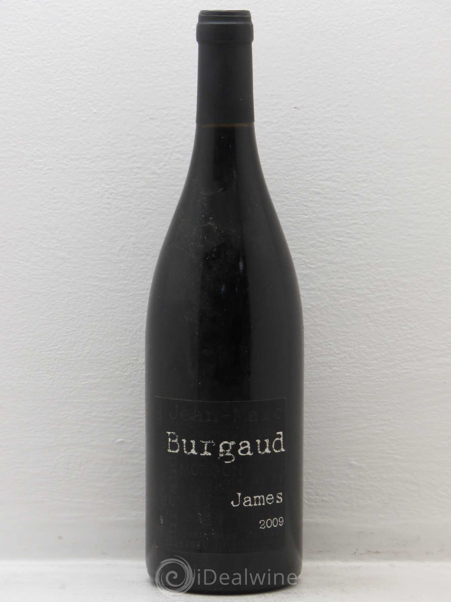 Morgon Côte du Py James Jean-Marc Burgaud (Domaine) 2009 - Lot de 1 bouteille - 0
