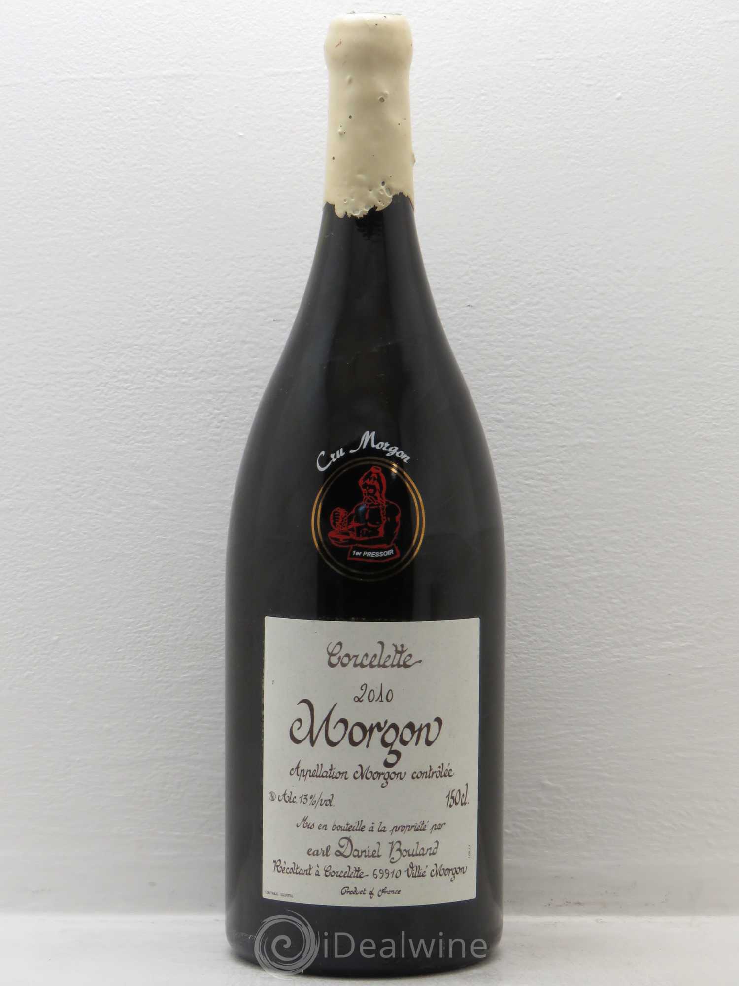 Morgon Corcelette Daniel Bouland (Domaine) 2010 - Lot de 1 magnum - 0