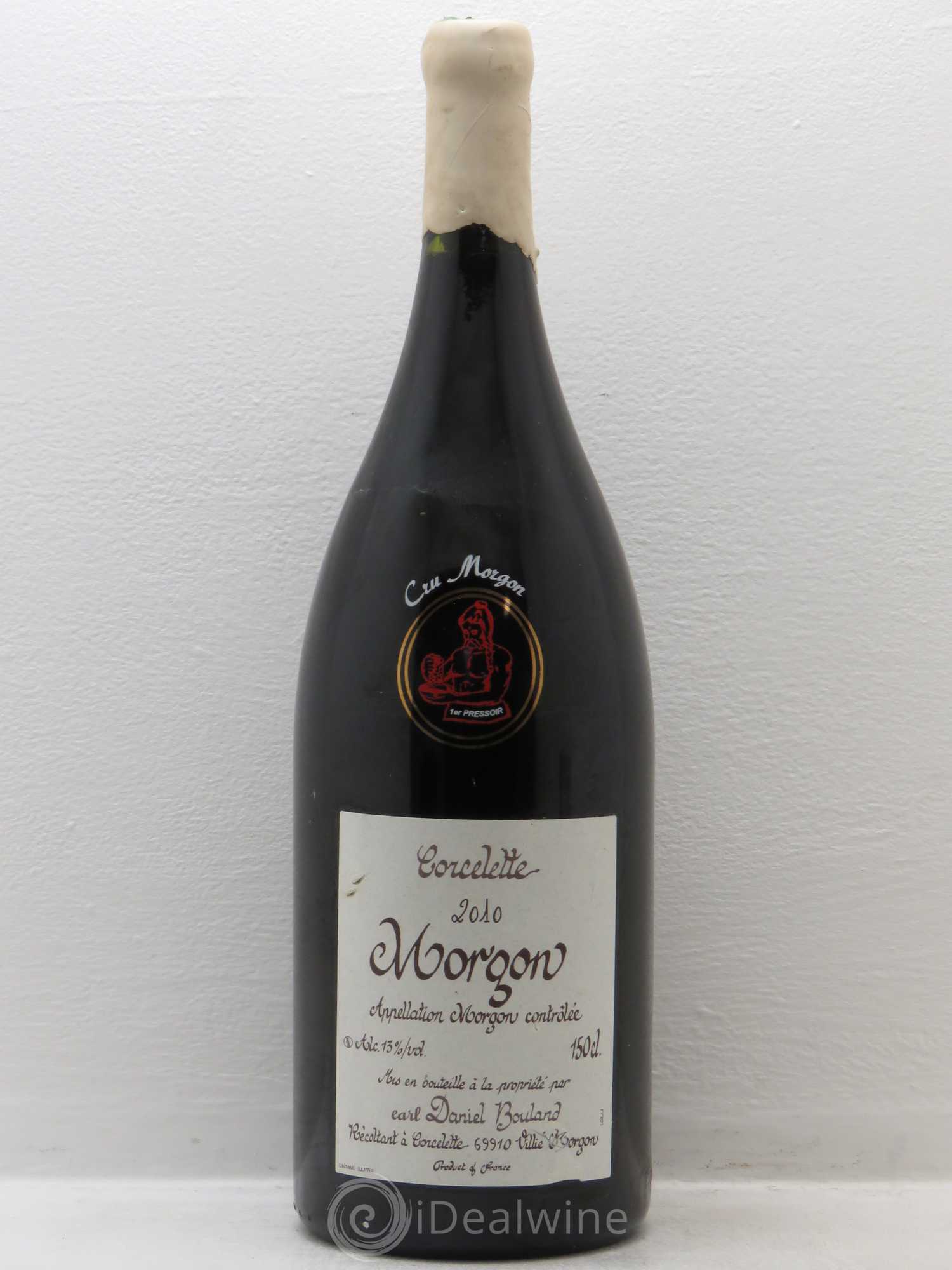 Morgon Corcelette Daniel Bouland (Domaine) 2010 - Lot de 1 magnum - 0