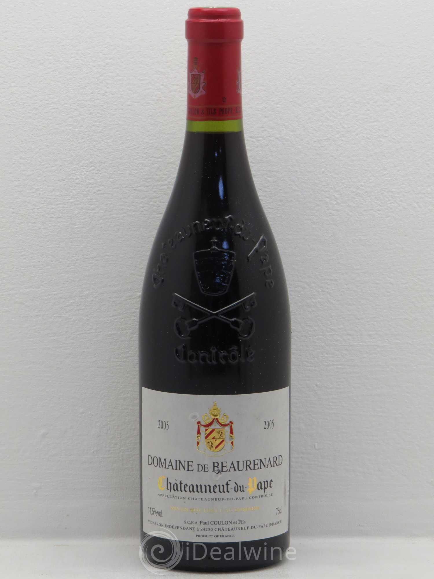 Châteauneuf-du-Pape Beaurenard (Domaine de) 2005 - Lot de 1 bouteille - 0