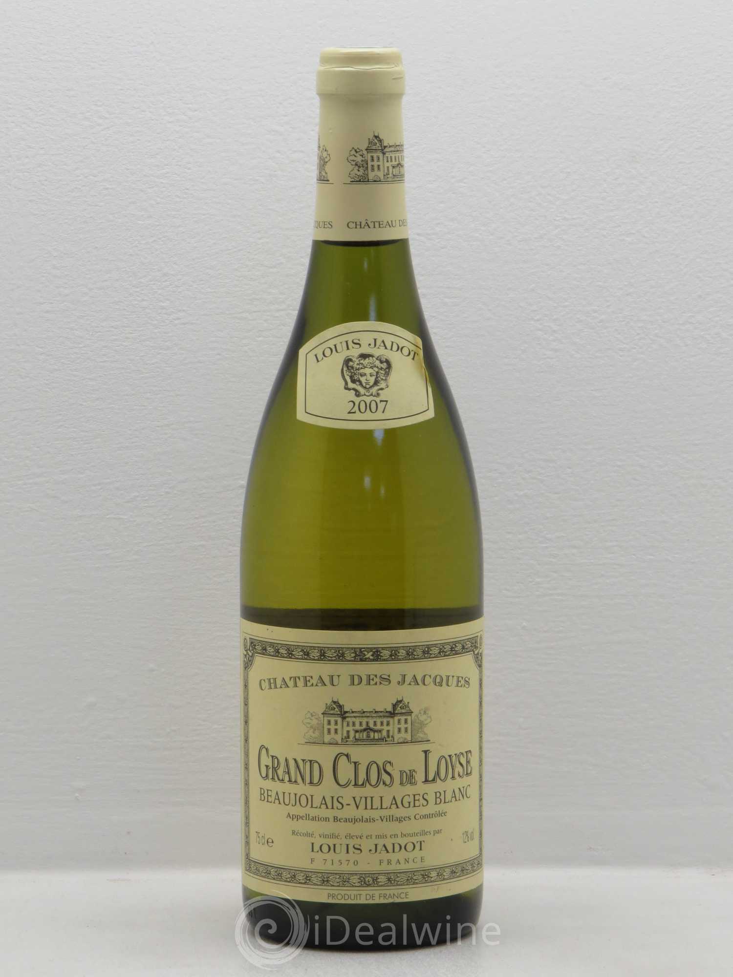 Beaujolais Grand Clos de Loyse Château des Jacques Louis Jadot 2007 - Posten von 1 Flasche - 0