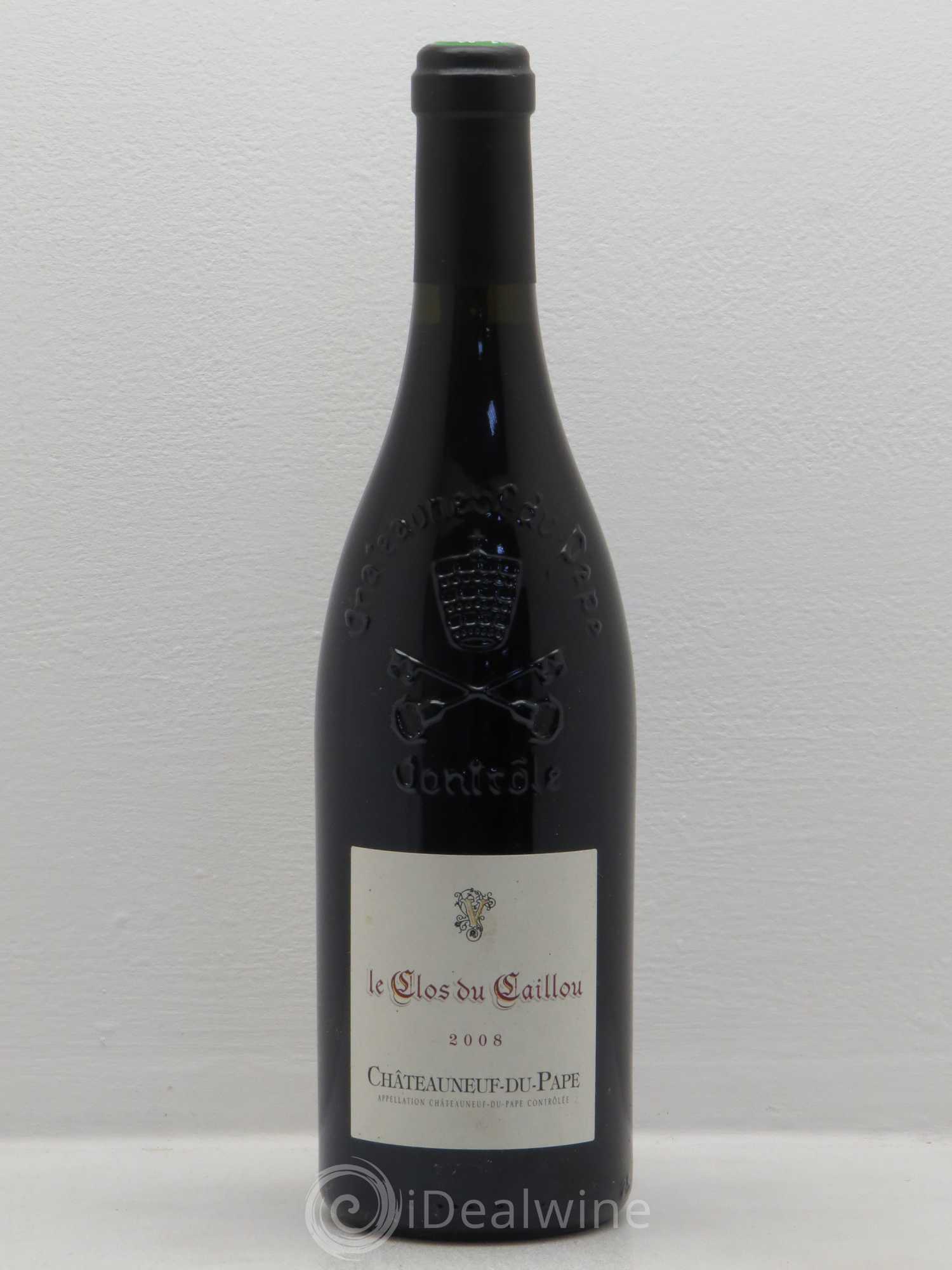 Châteauneuf-du-Pape Domaine Le Clos Du Caillou 2008 - Lot de 1 bouteille - 0