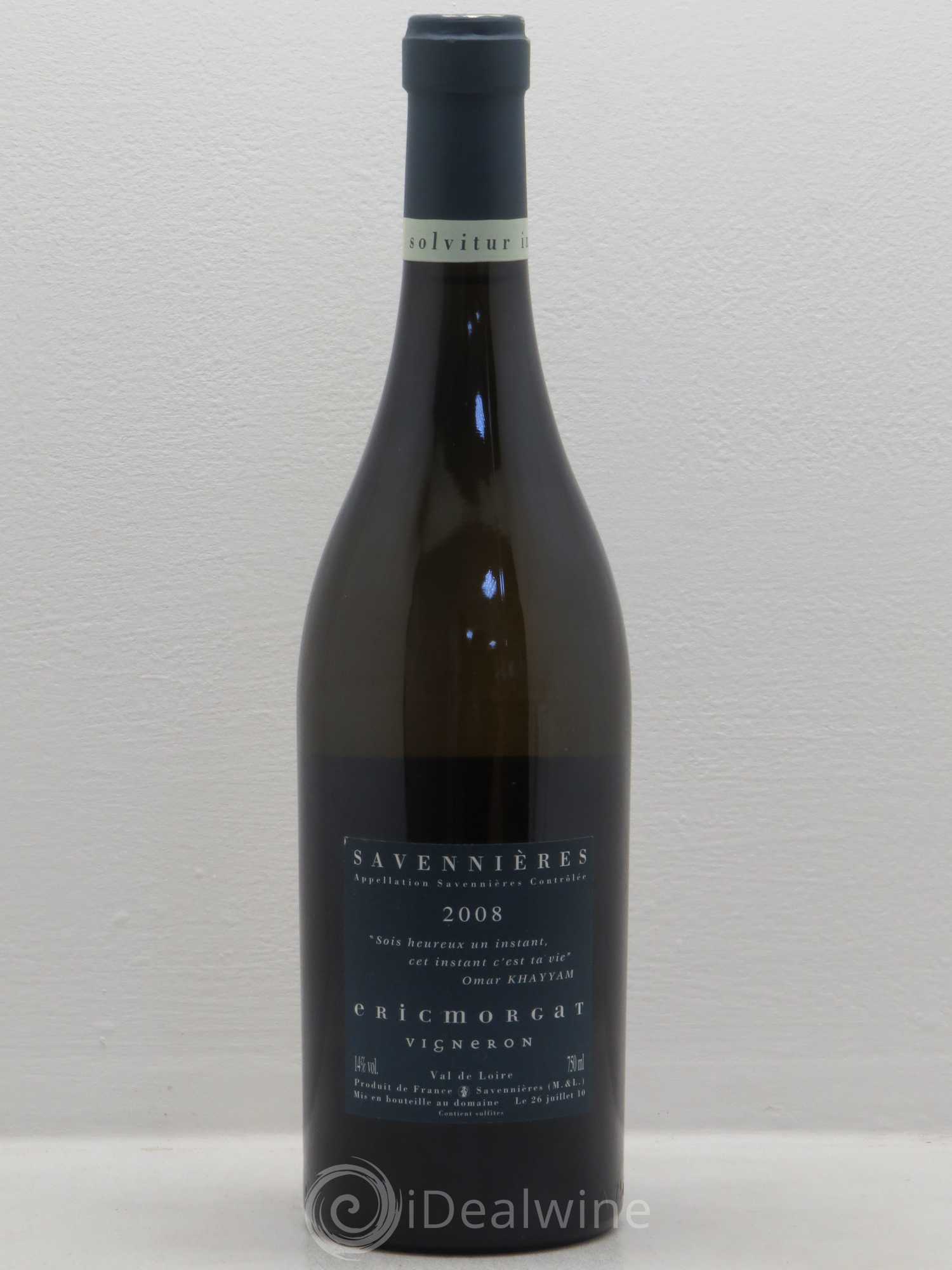 Savennières L'Enclos Eric Morgat L'Enclos 2008 - Lot de 1 bouteille - 1