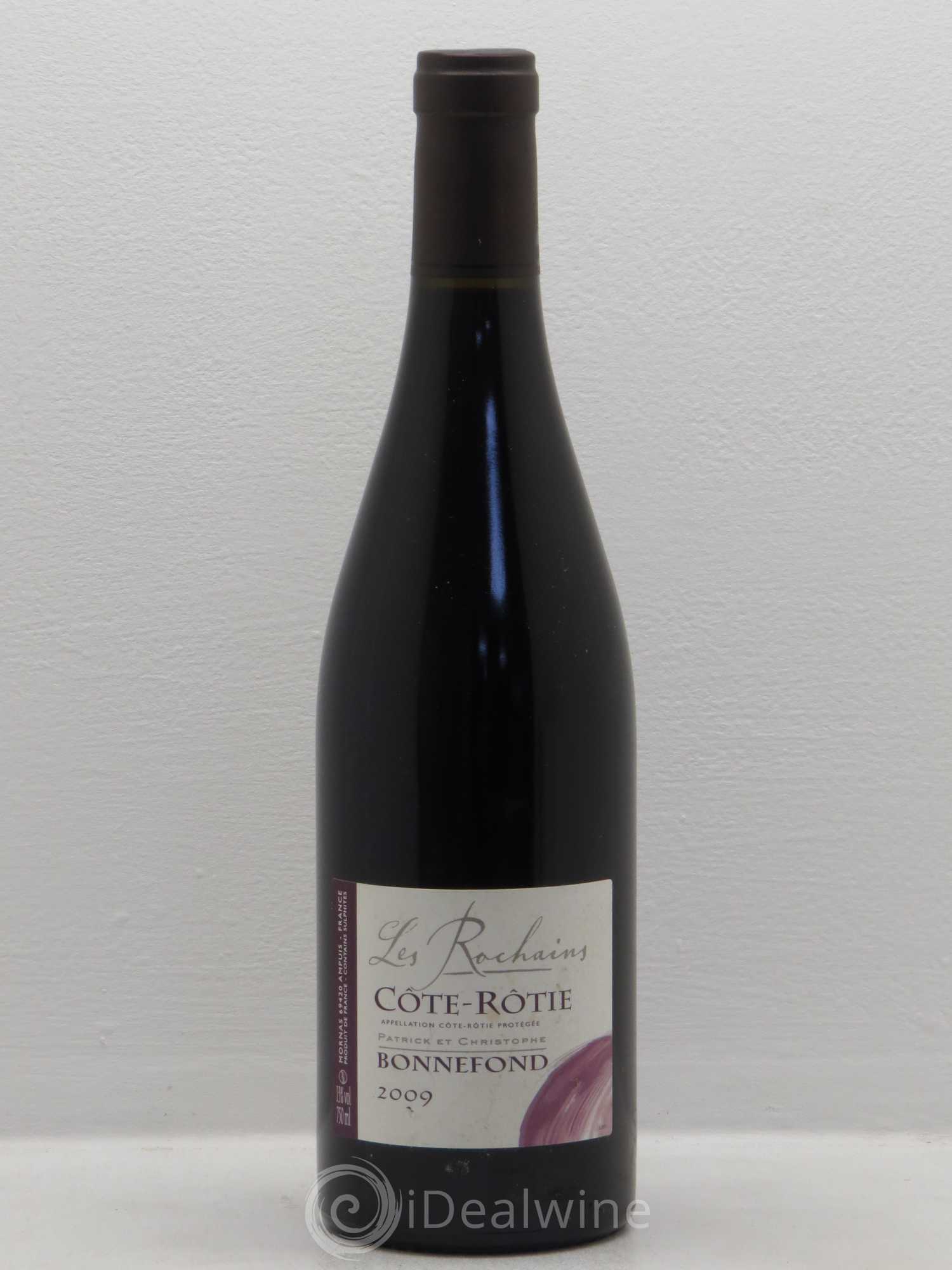 Côte-Rôtie Les Rochains Domaine Bonnefond 2009 - Lot de 1 bouteille - 0