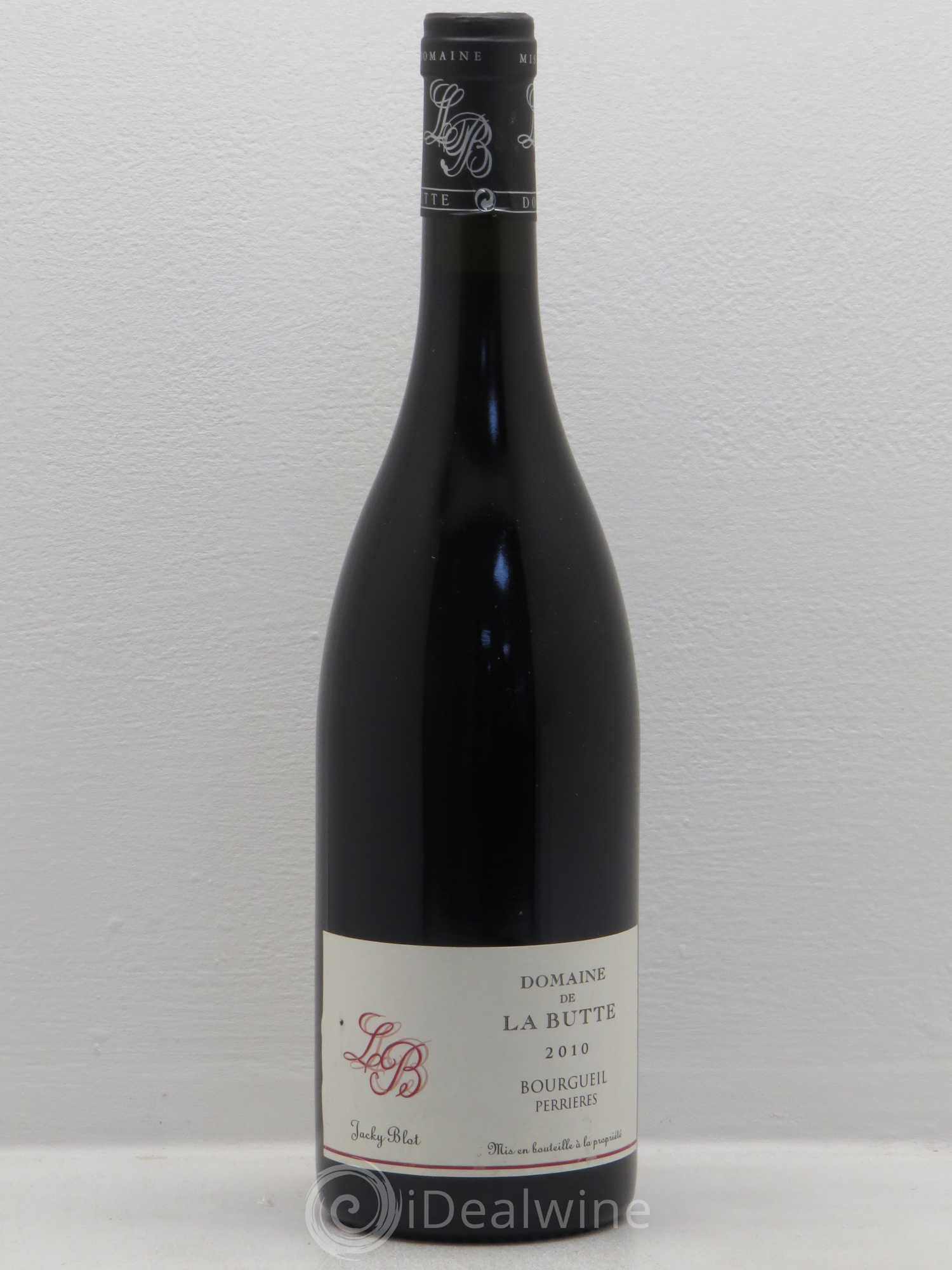 Bourgueil Perrières Domaine de La Butte - Jacky Blot 2010 - Lot de 1 bouteille - 0