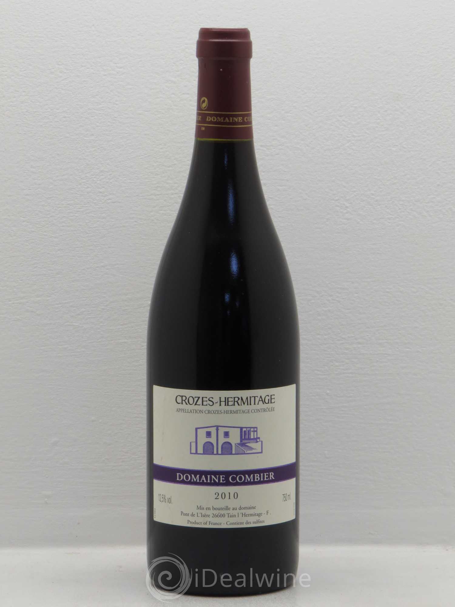 Crozes-Hermitage Combier 2010 - Lot de 1 bouteille - 0