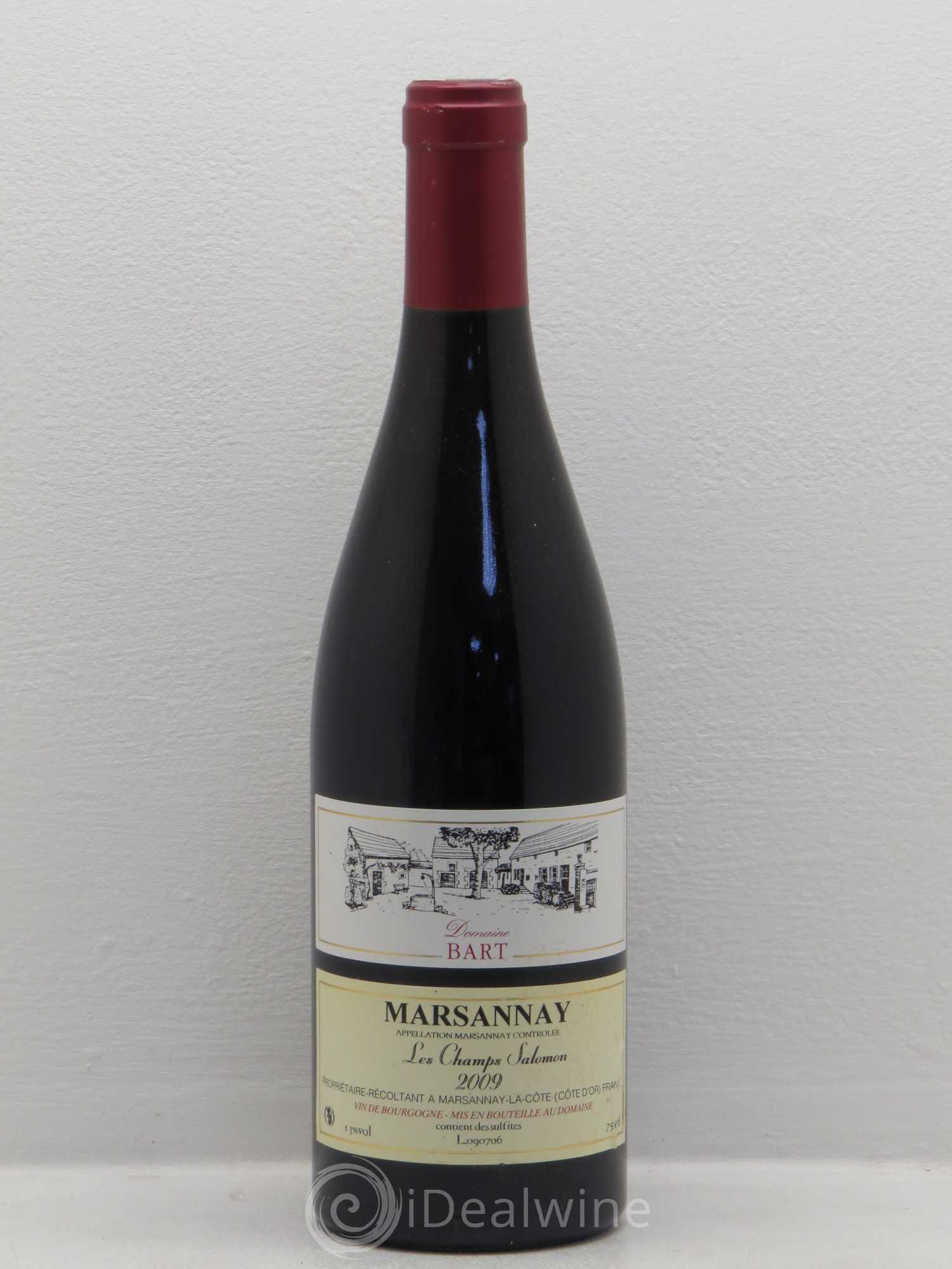 Marsannay Les Champs Salomon Domaine Bart 2009 - Posten von 1 Flasche - 0