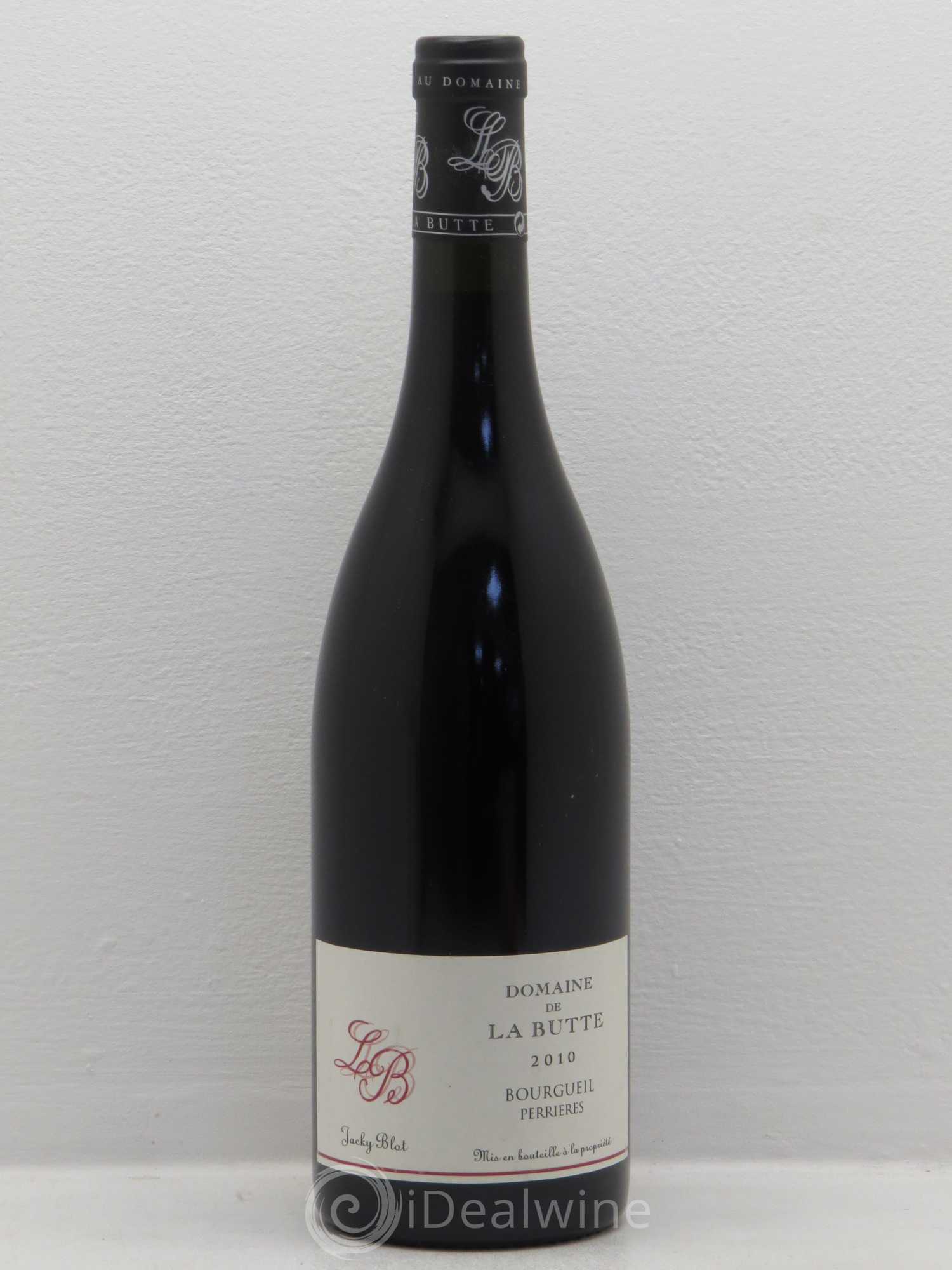 Bourgueil Perrières Domaine de La Butte - Jacky Blot 2010 - Lot de 1 bouteille - 0