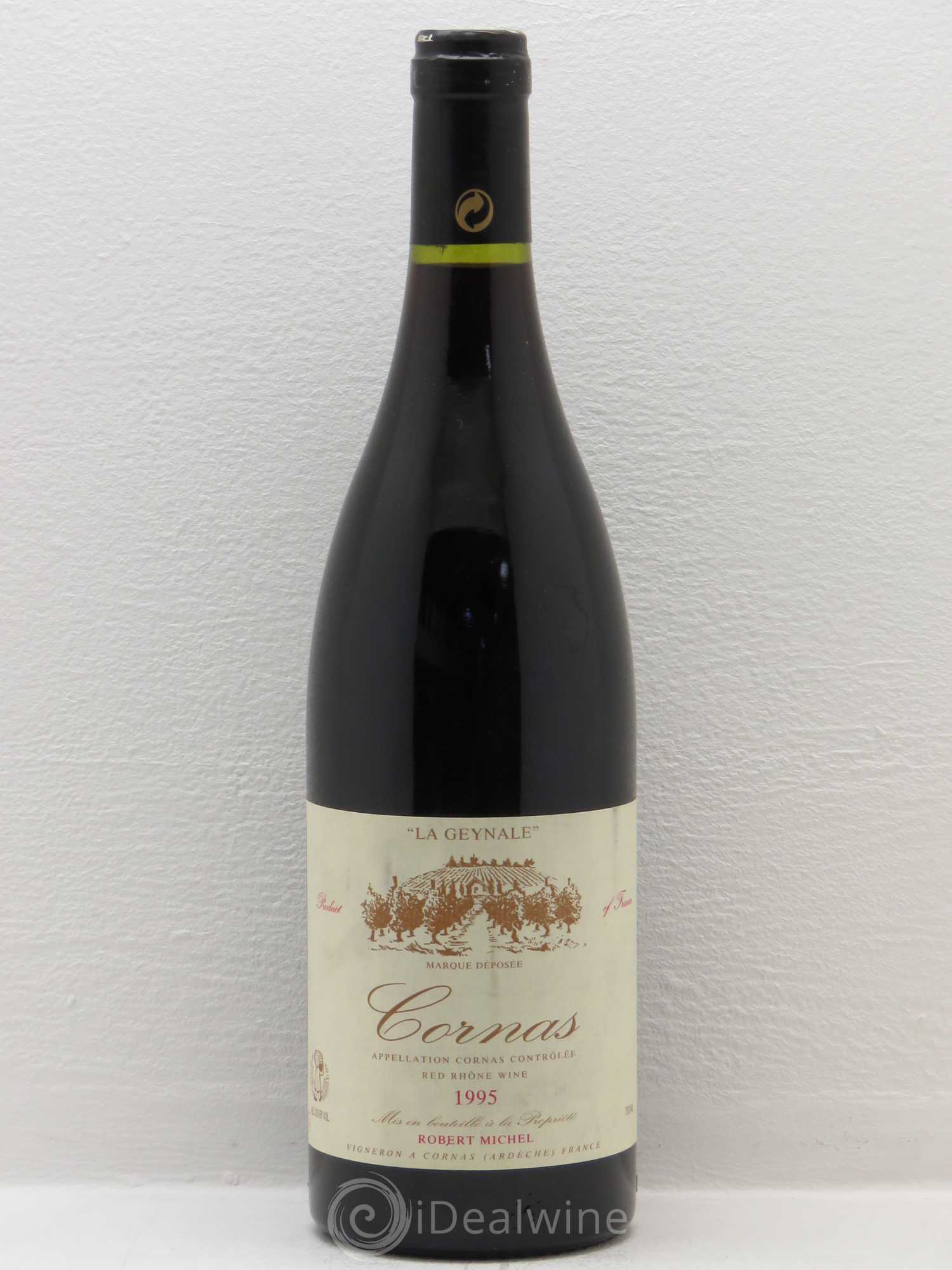 Cornas La Geynale Robert Michel 1995 - Lot de 1 bouteille - 0