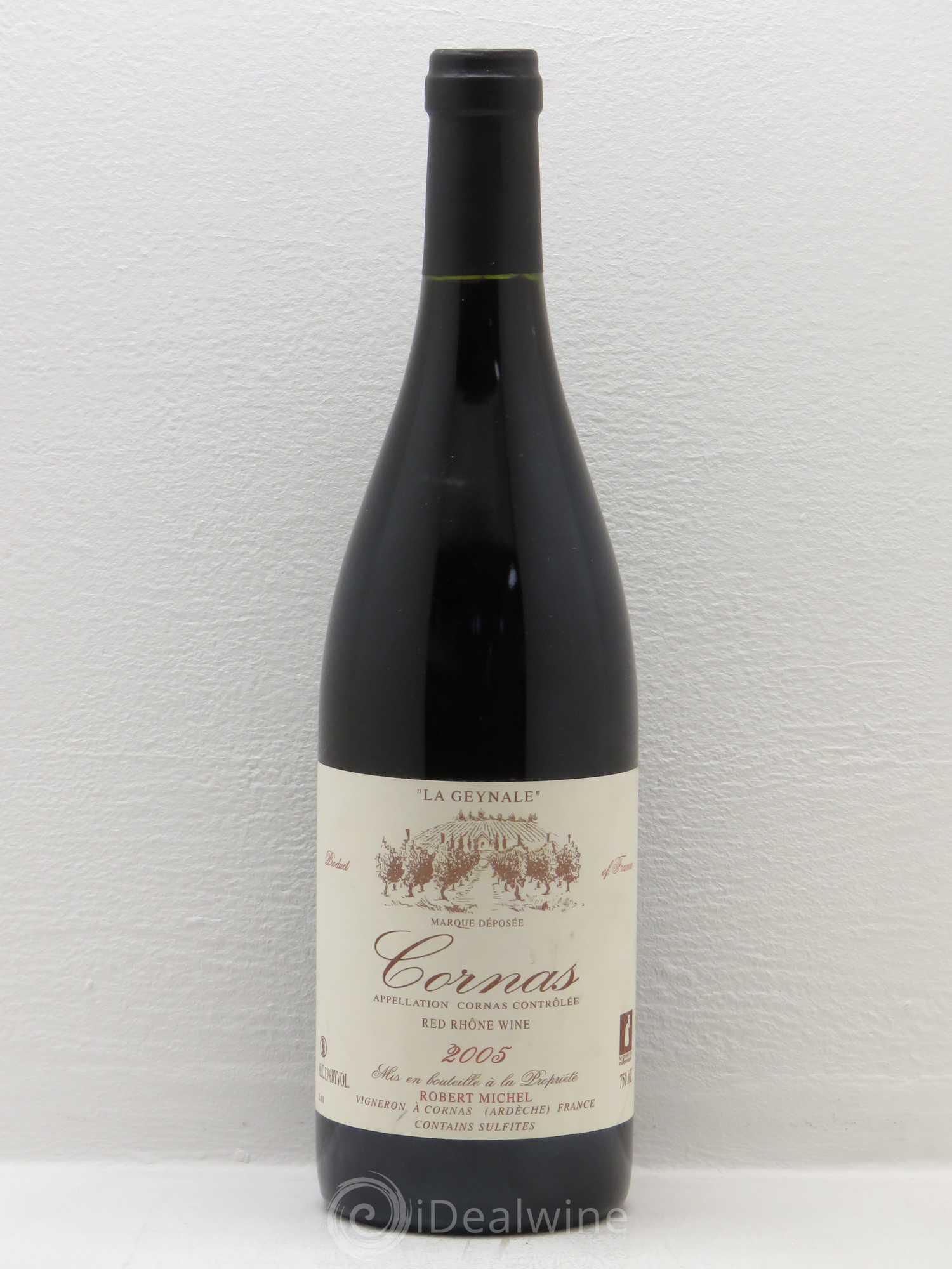 Cornas La Geynale Robert Michel 2005 - Lot de 1 bouteille - 0