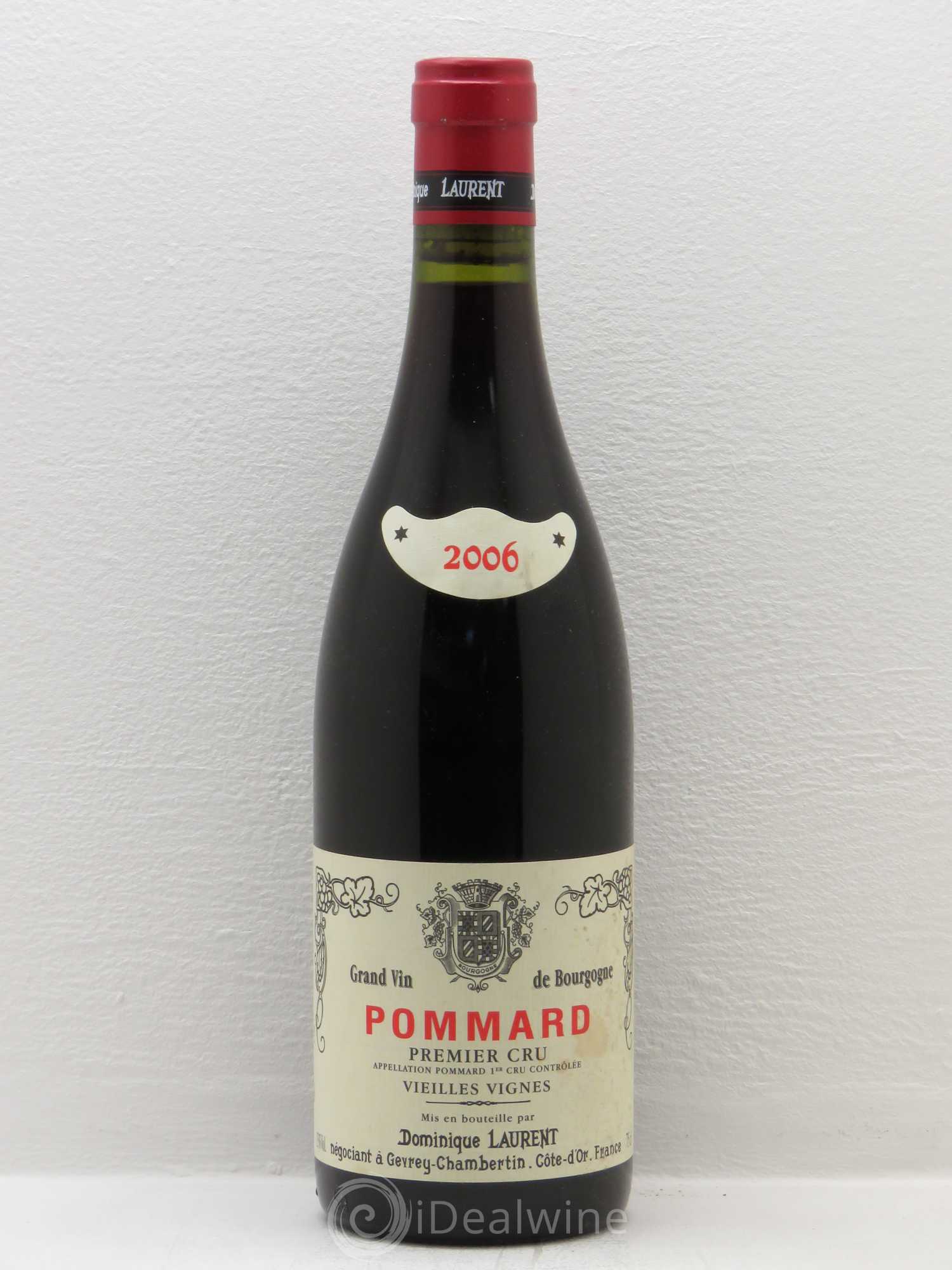 Pommard 1er Cru Vieilles vignes Dominique Laurent 2006 - Lot de 1 bouteille - 0