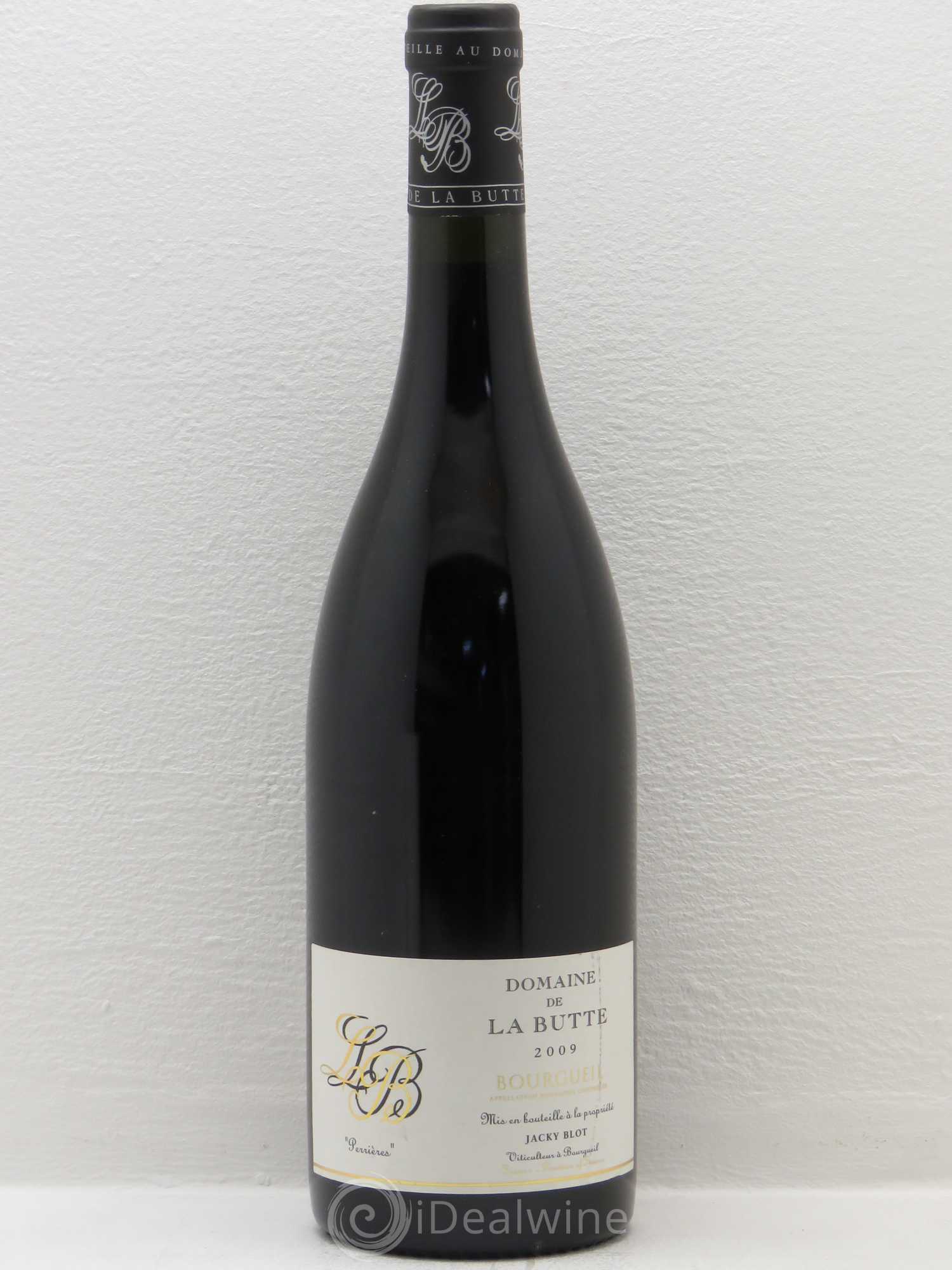 Bourgueil Perrieres Domaine De La Butte Jacky Blot 2009 - Posten von 1 Flasche - 0