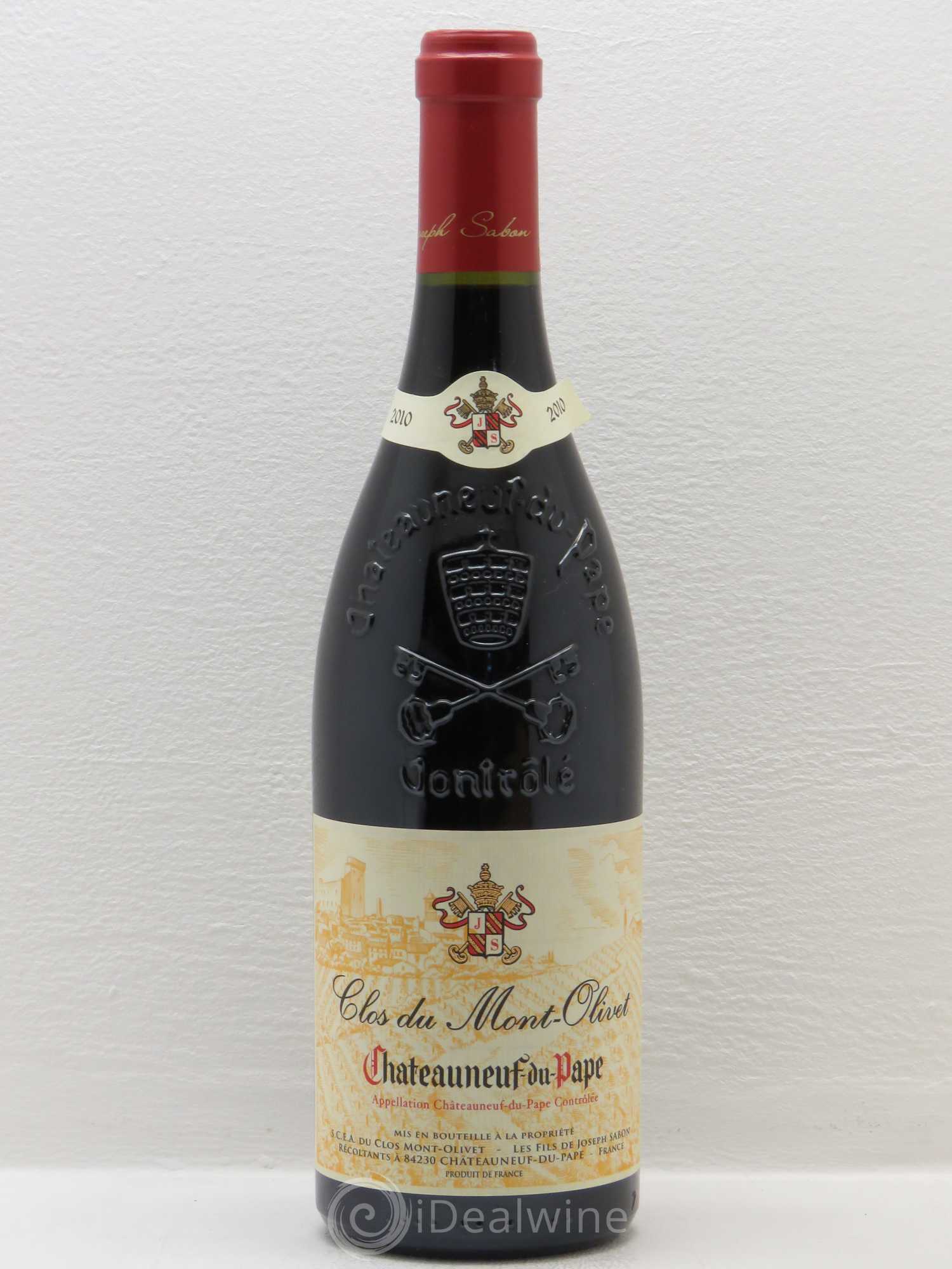 Châteauneuf-du-Pape Clos du Mont-Olivet 2010 - Lot de 1 bouteille - 0