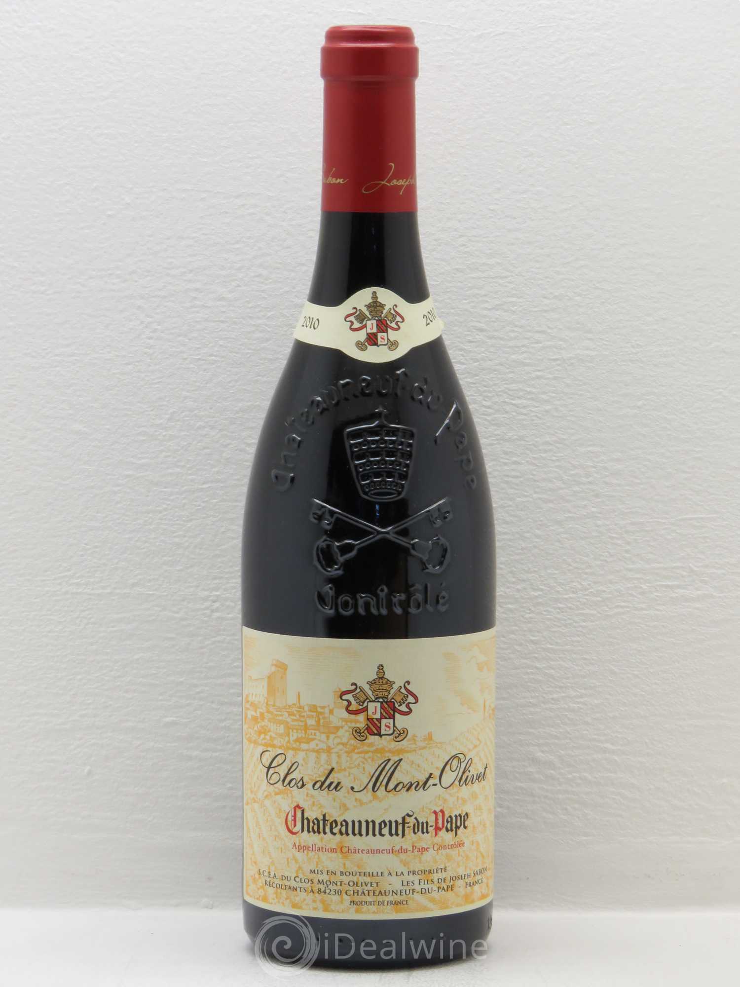 Châteauneuf-du-Pape Clos du Mont-Olivet 2010 - Lot de 1 bouteille - 0