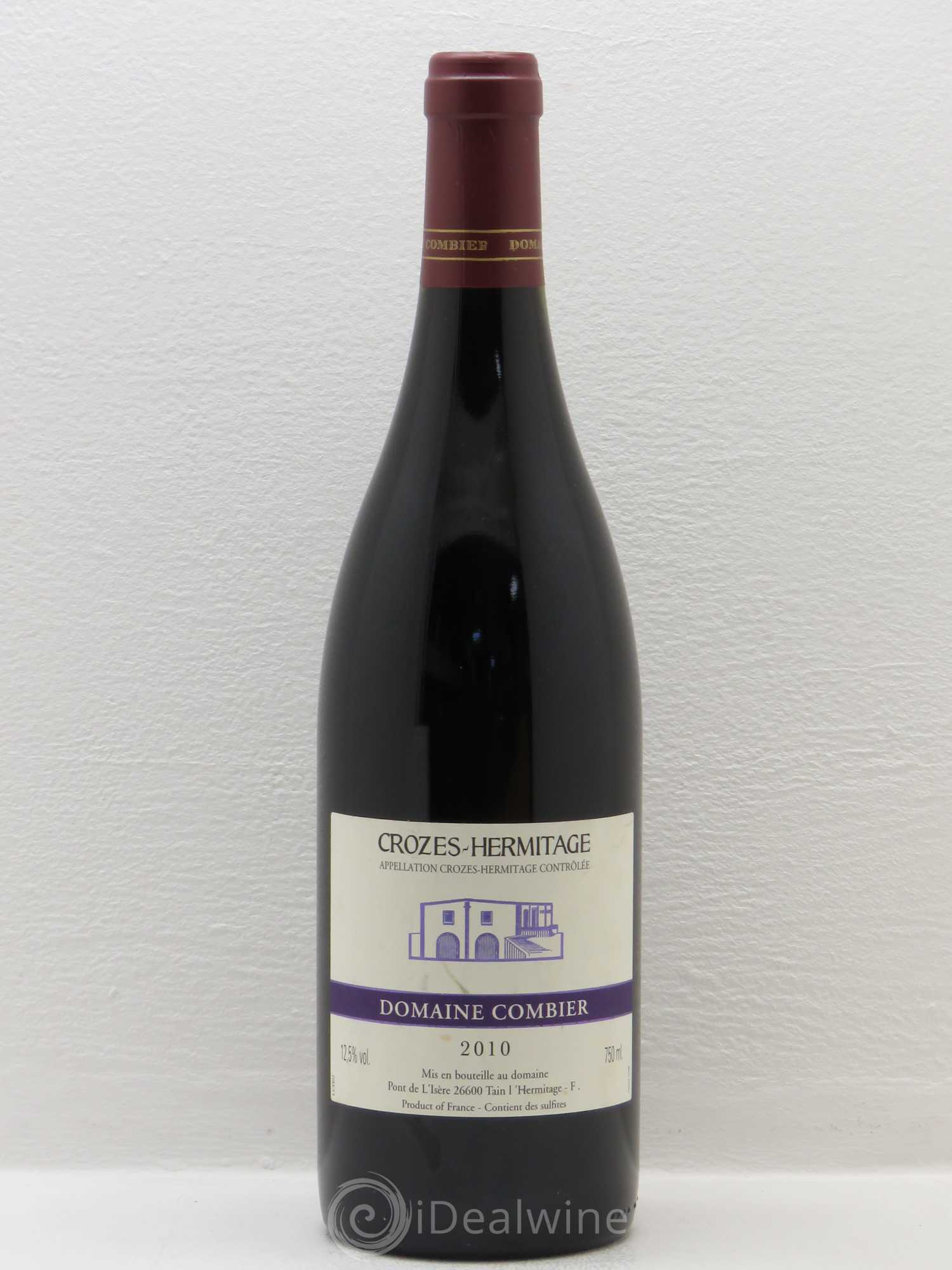 Crozes-Hermitage Combier 2010 - Lot de 1 bouteille - 0