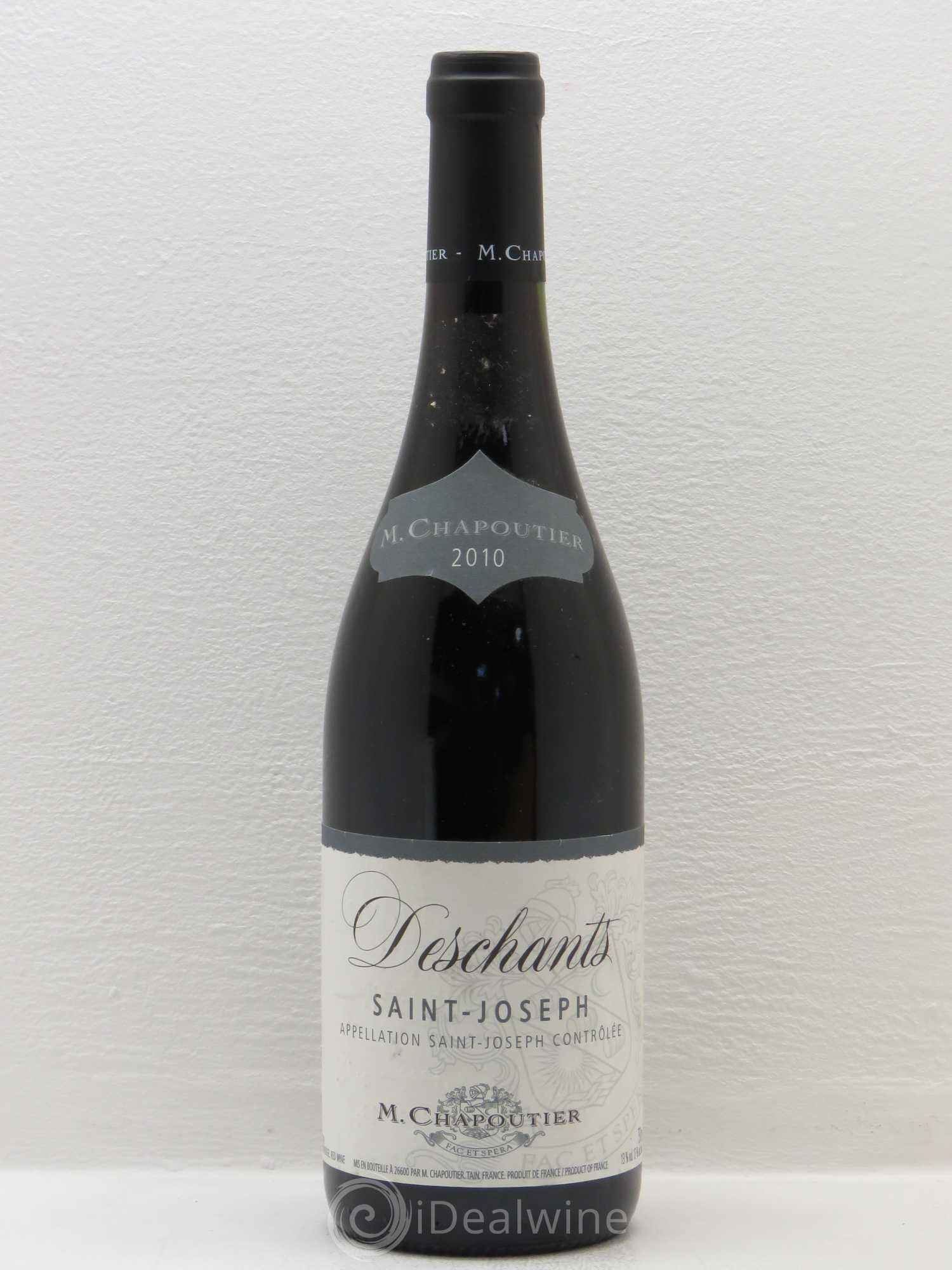 Saint-Joseph Deschamps Domaine Chapoutier 2010 - Lot de 1 bouteille - 0
