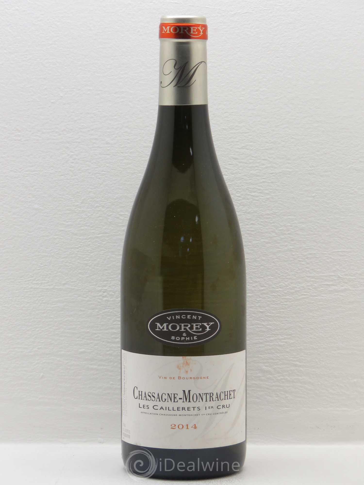 Chassagne-Montrachet 1er Cru Les Caillerets Vincent Morey 2014 - Posten von 1 Flasche - 0