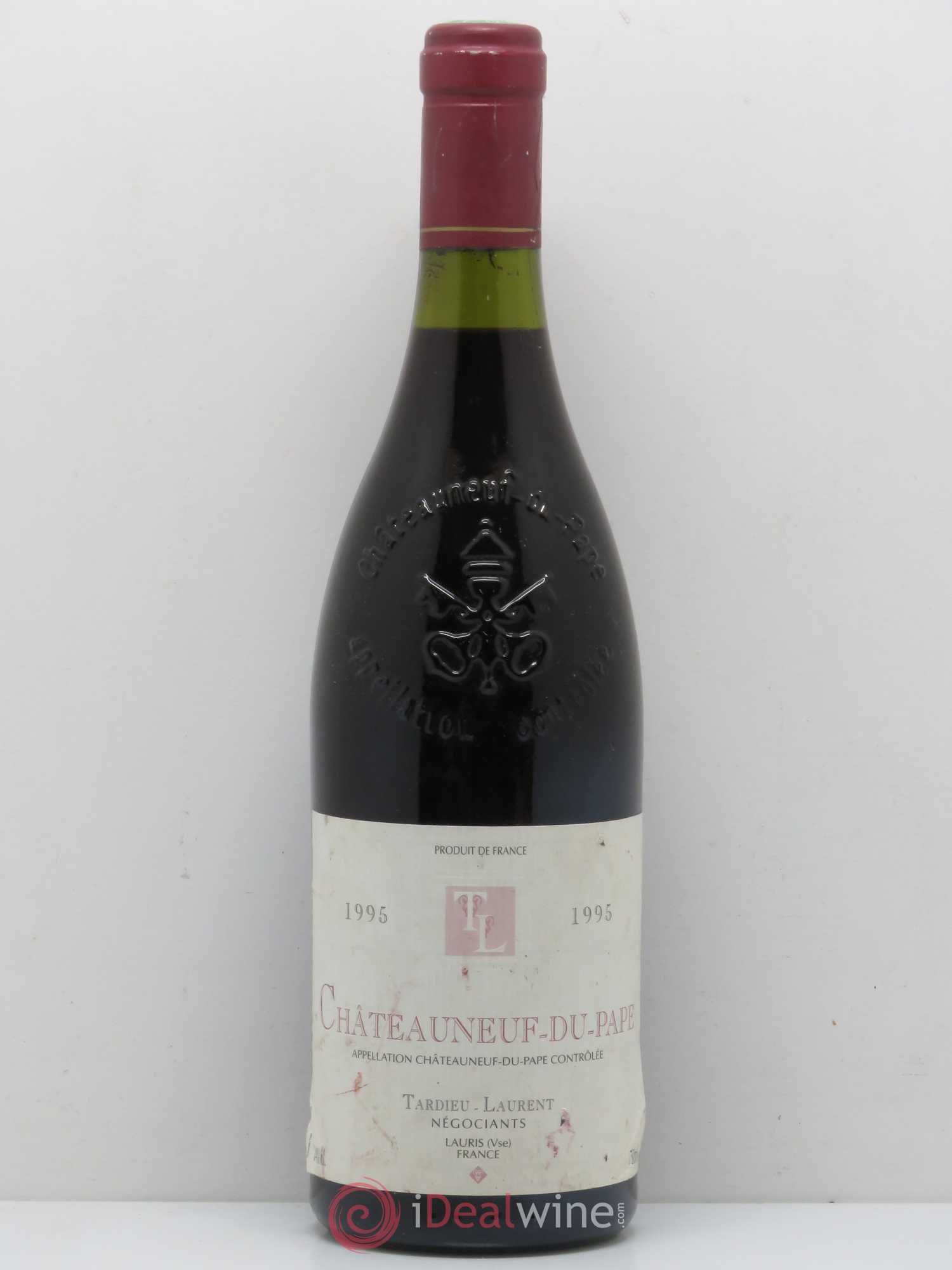 Châteauneuf-du-Pape Domaine Tardieu-Laurent Famille Tardieu 1995 - Lot de 1 bouteille - 0