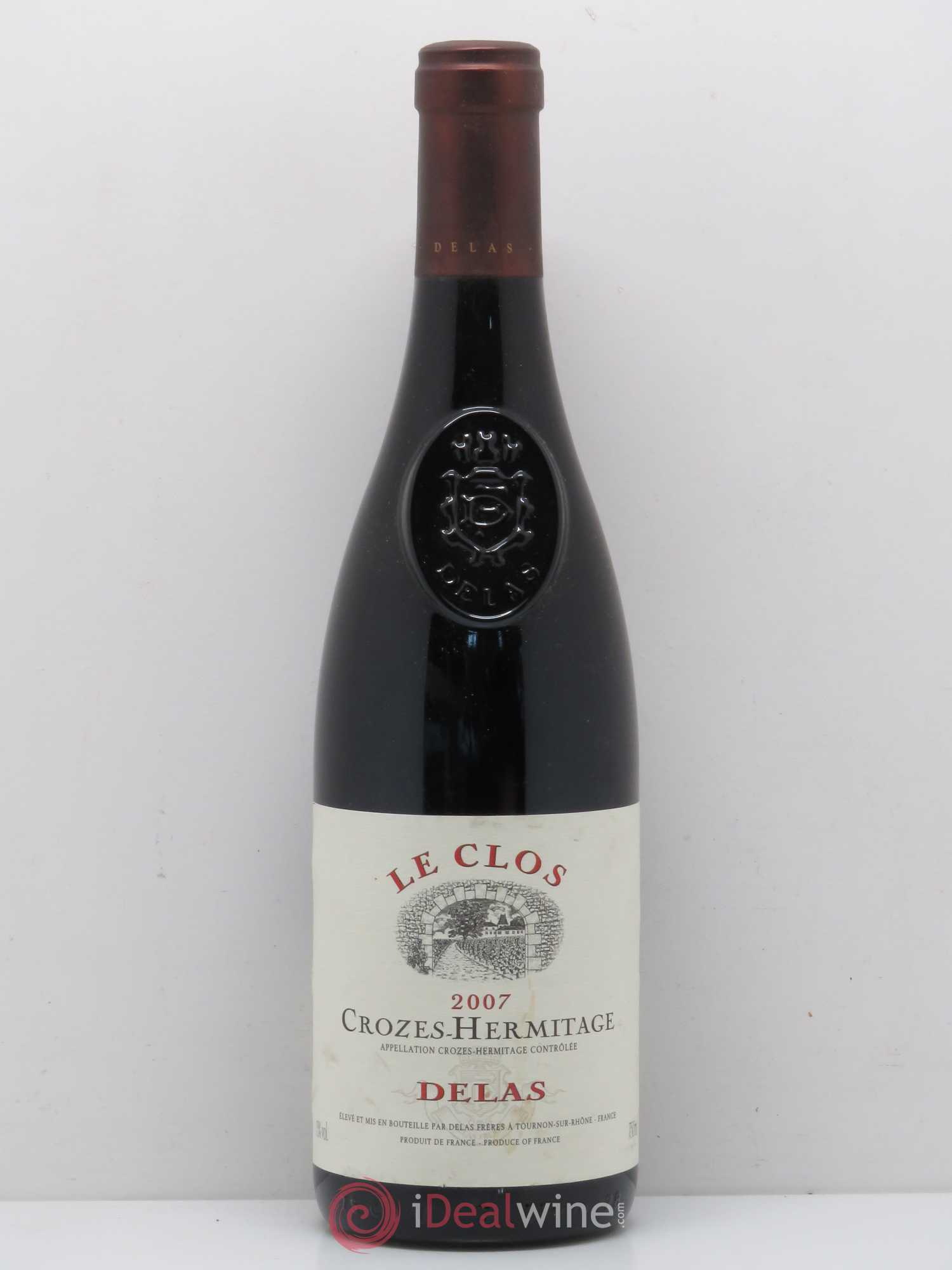 Crozes-Hermitage Le Clos Delas Frères 2007 - Lot de 1 bouteille - 0