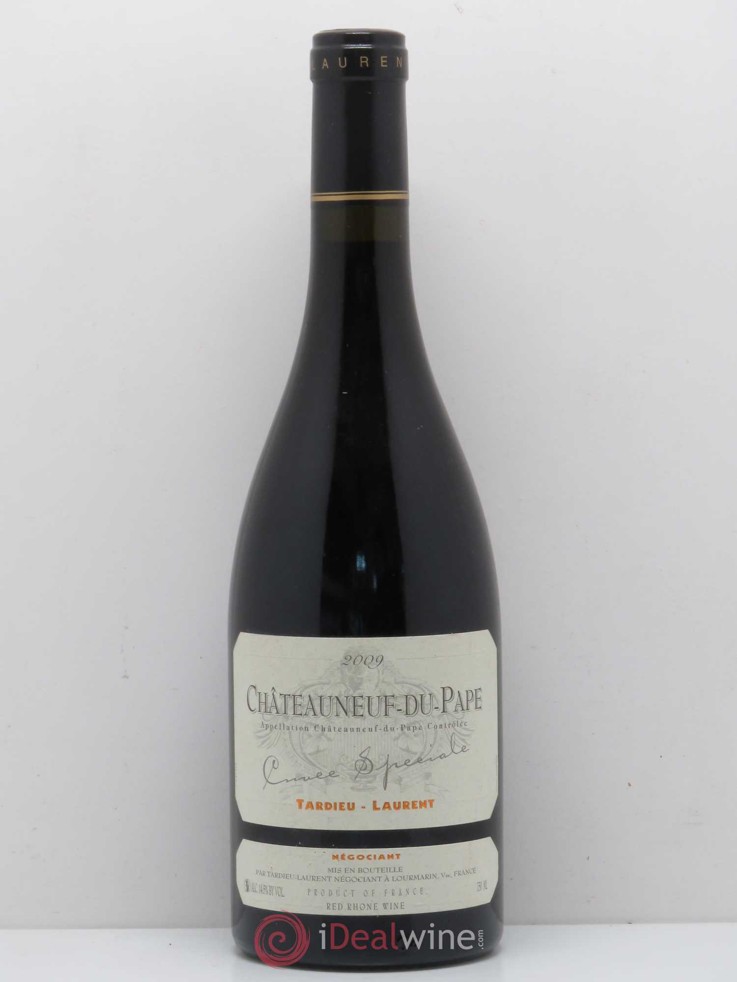 Châteauneuf-du-Pape Tardieu-Laurent Cuvée spéciale Famille Tardieu 2009 - Lot de 1 bouteille - 0