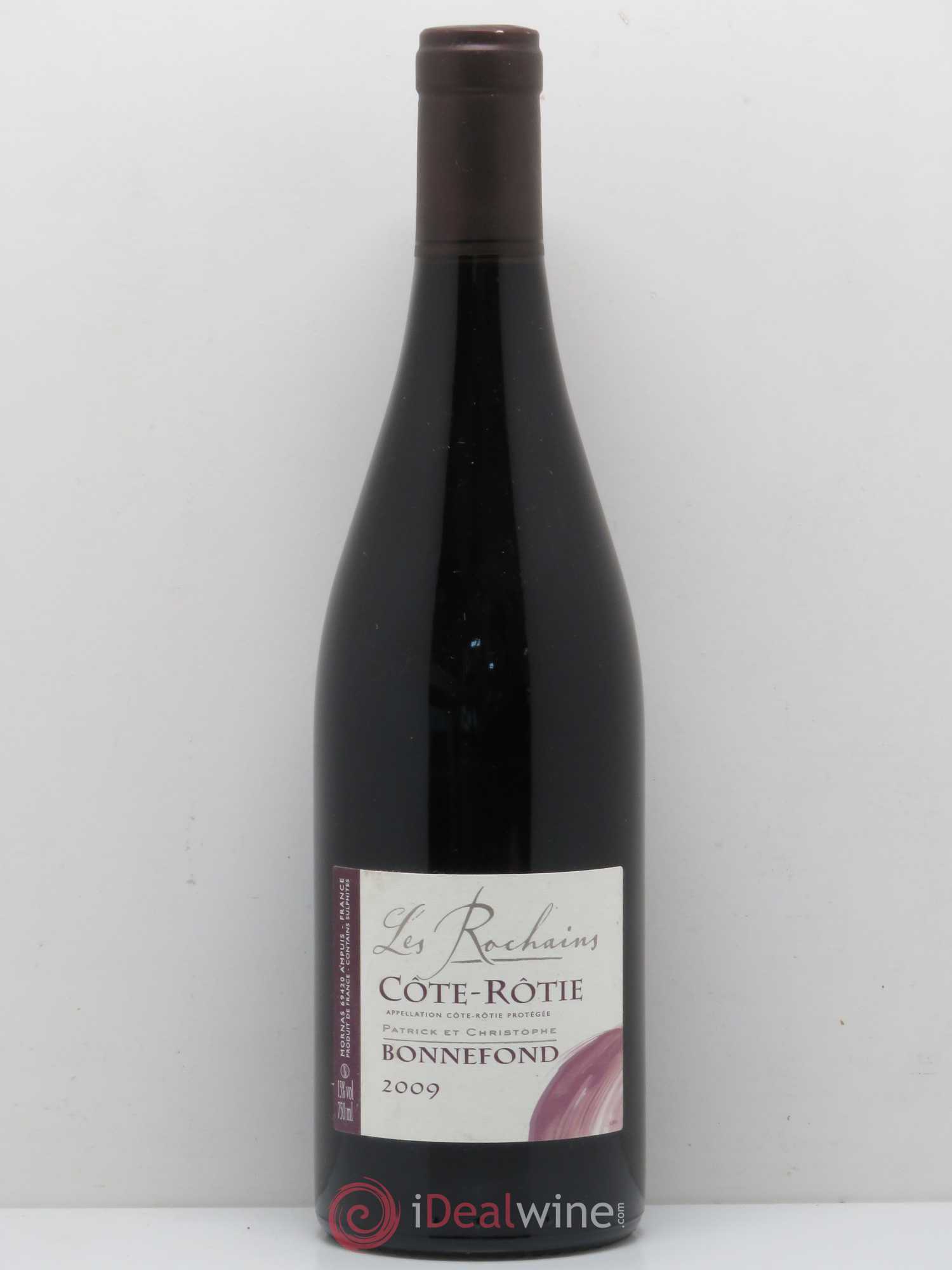Côte-Rôtie Les Rochains Domaine Bonnefond 2009 - Lot de 1 bouteille - 0