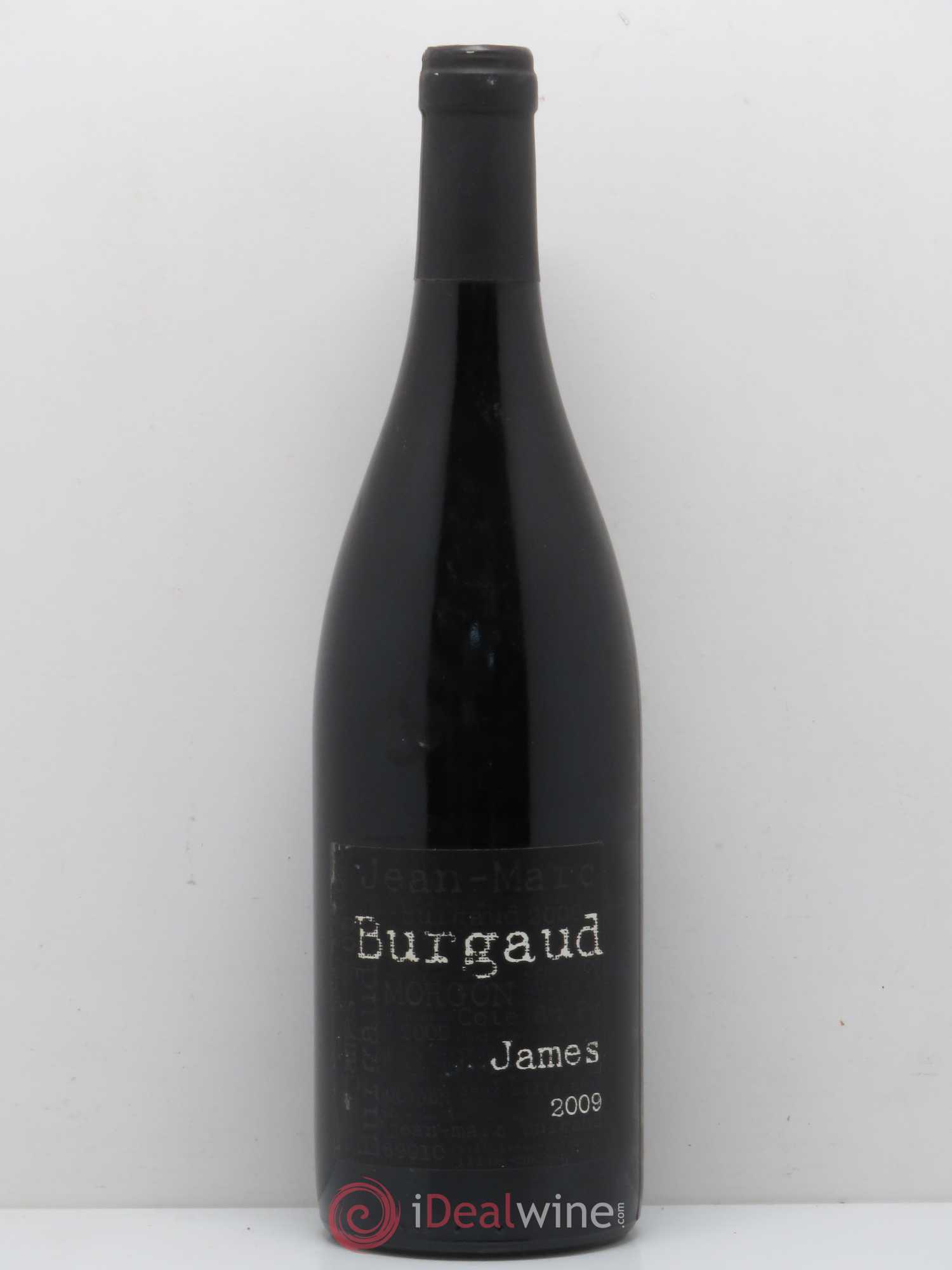 Morgon Côte du Py James Jean-Marc Burgaud (Domaine) 2009 - Lot de 1 bouteille - 0