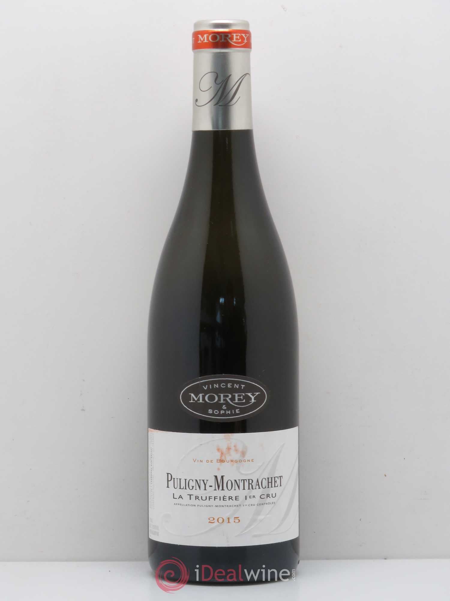 Puligny-Montrachet 1er Cru La Truffiere Vincent & Sophie Morey 2015 - Posten von 1 Flasche - 0