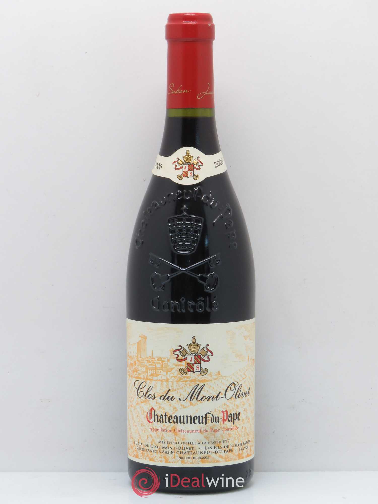Châteauneuf-du-Pape Clos du Mont-Olivet 2006 - Lot de 1 bouteille - 0